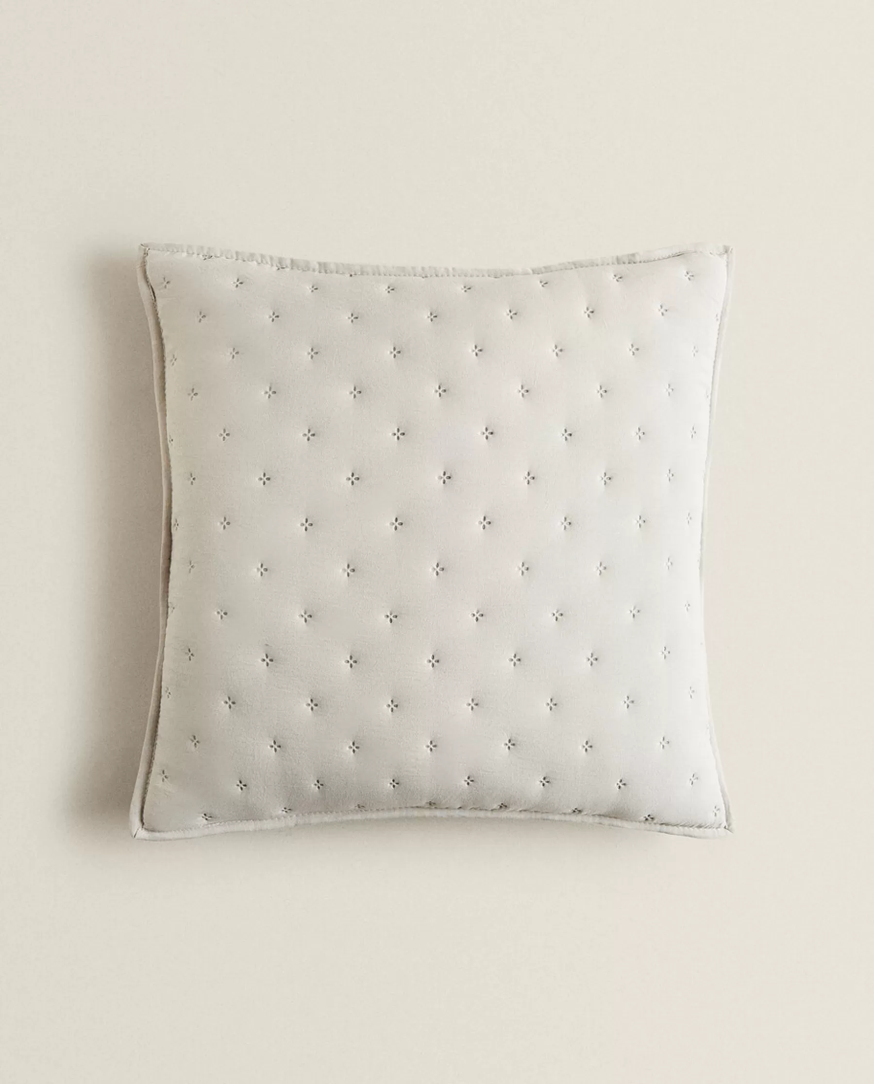 ZARA Home Quilted Dotted Throw Pillow Cover | Quilts