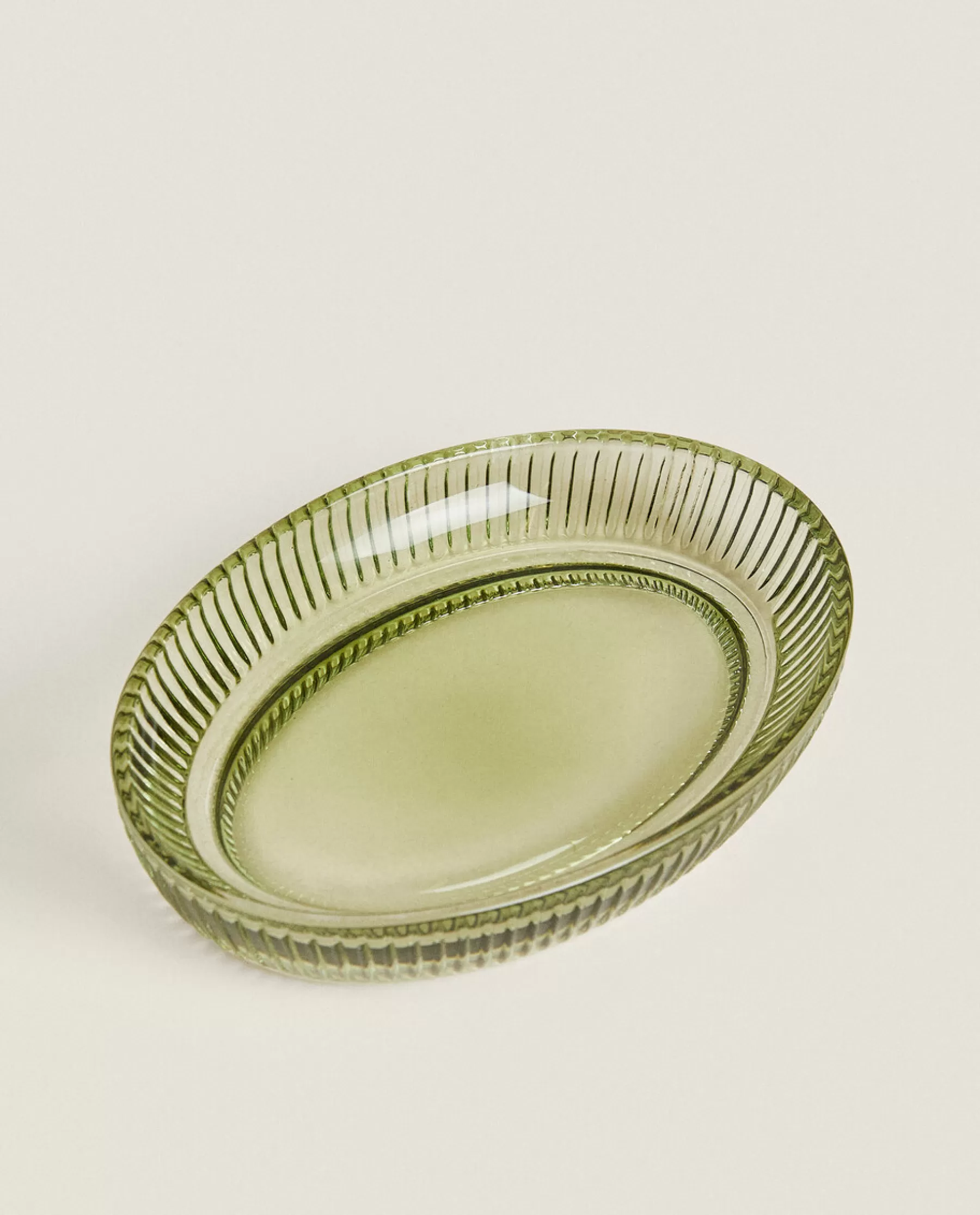 ZARA Home Raised Design Glass Soap Dish | Soap Dishes