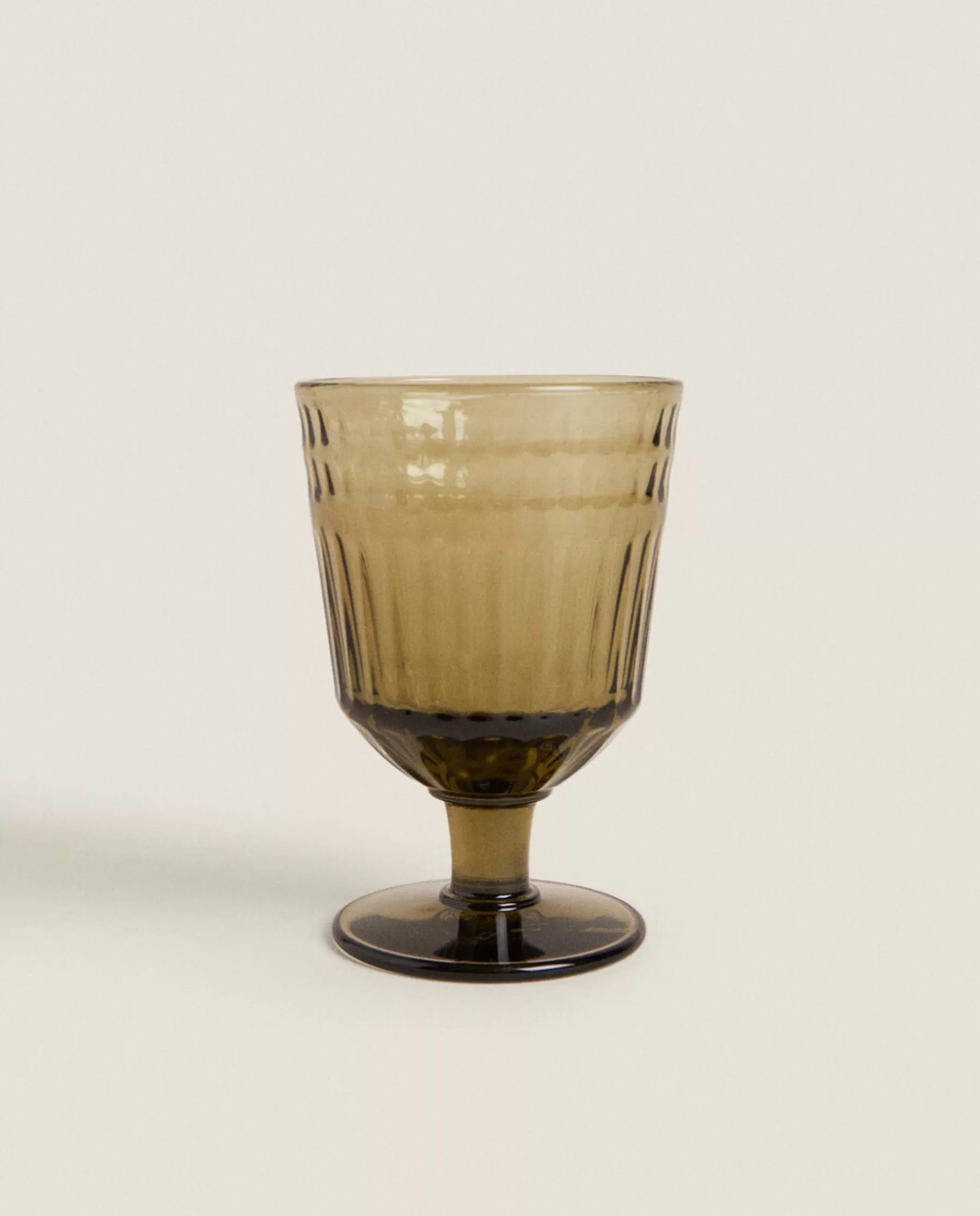 ZARA Home Raised Design Wine Glass | Glasses And Flutes