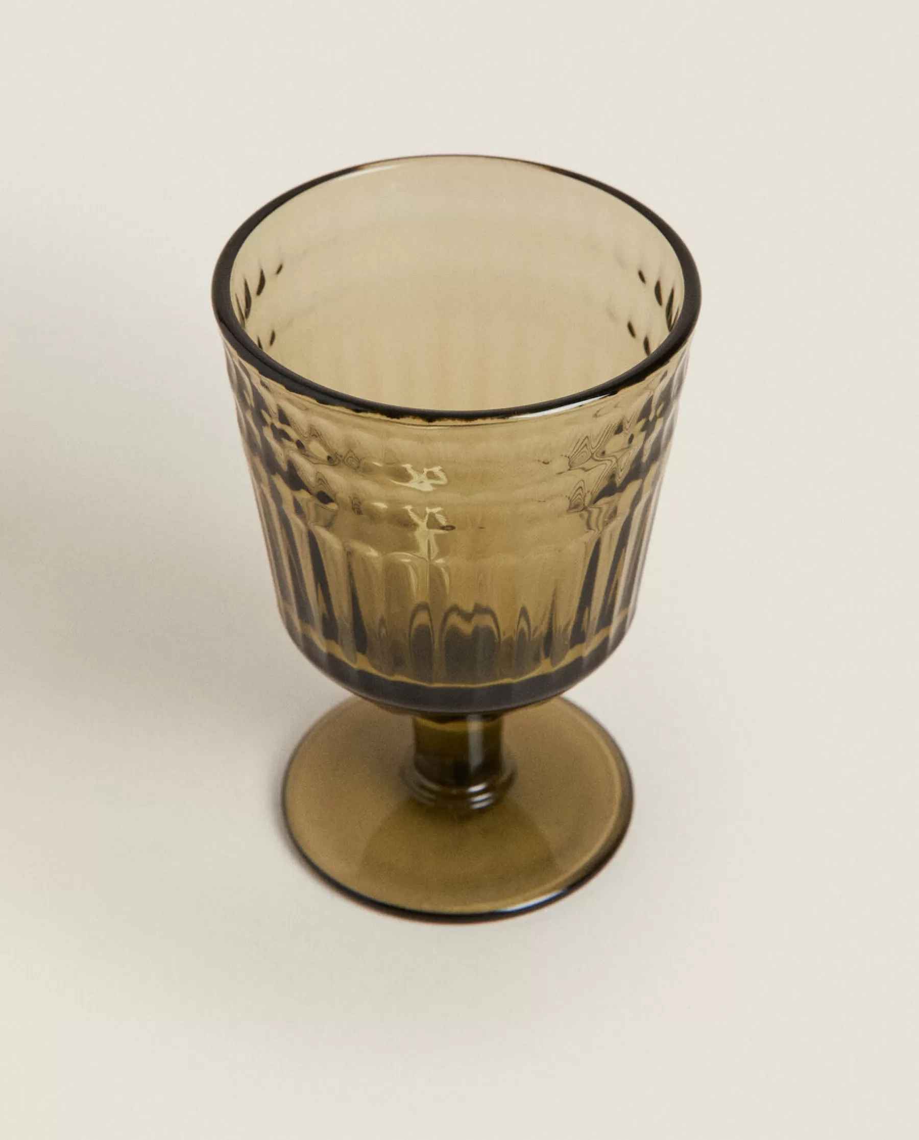 ZARA Home Raised Design Wine Glass | Glasses And Flutes