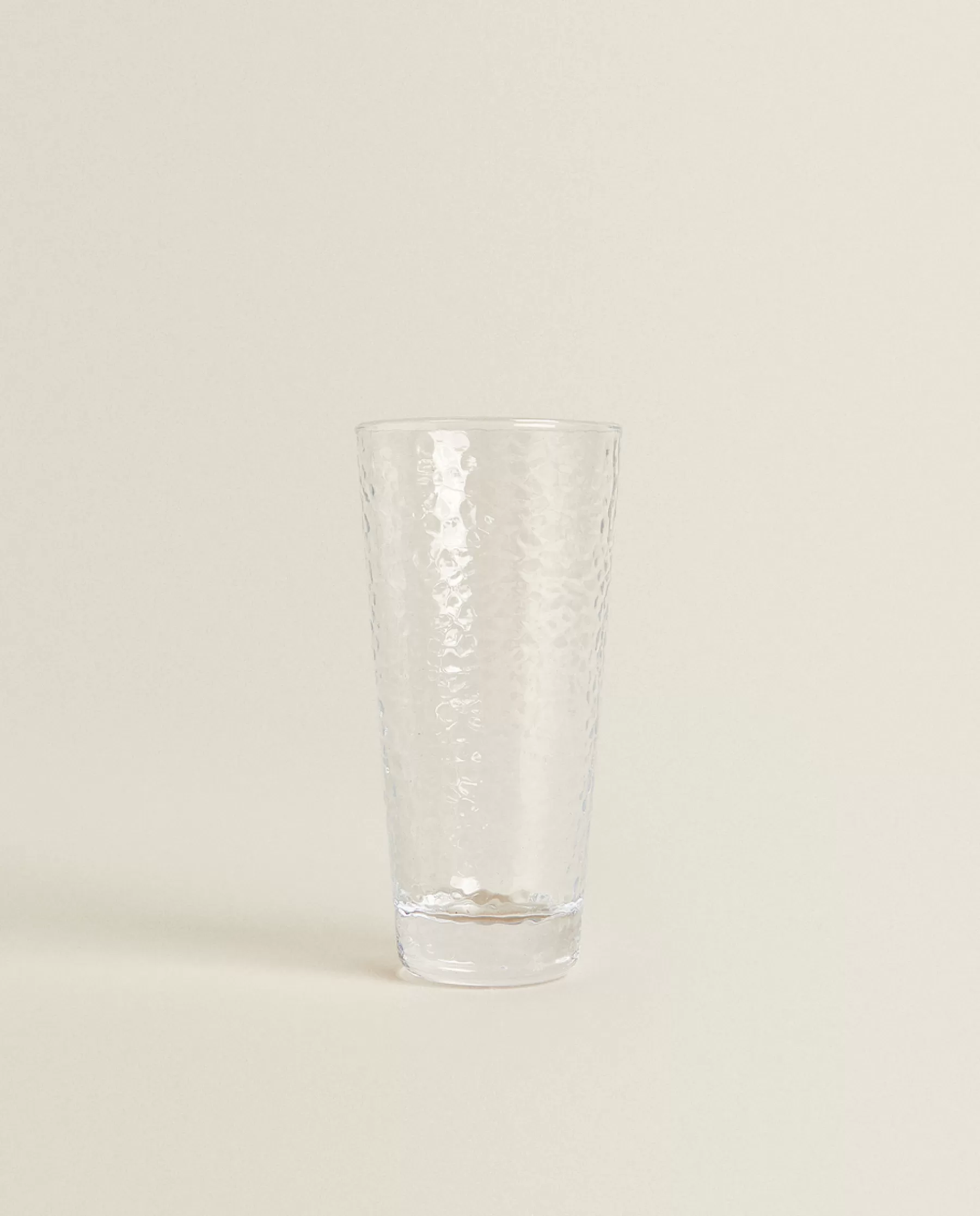 ZARA Home Raised-Design Glass Soft Drink Tumbler | Tumblers