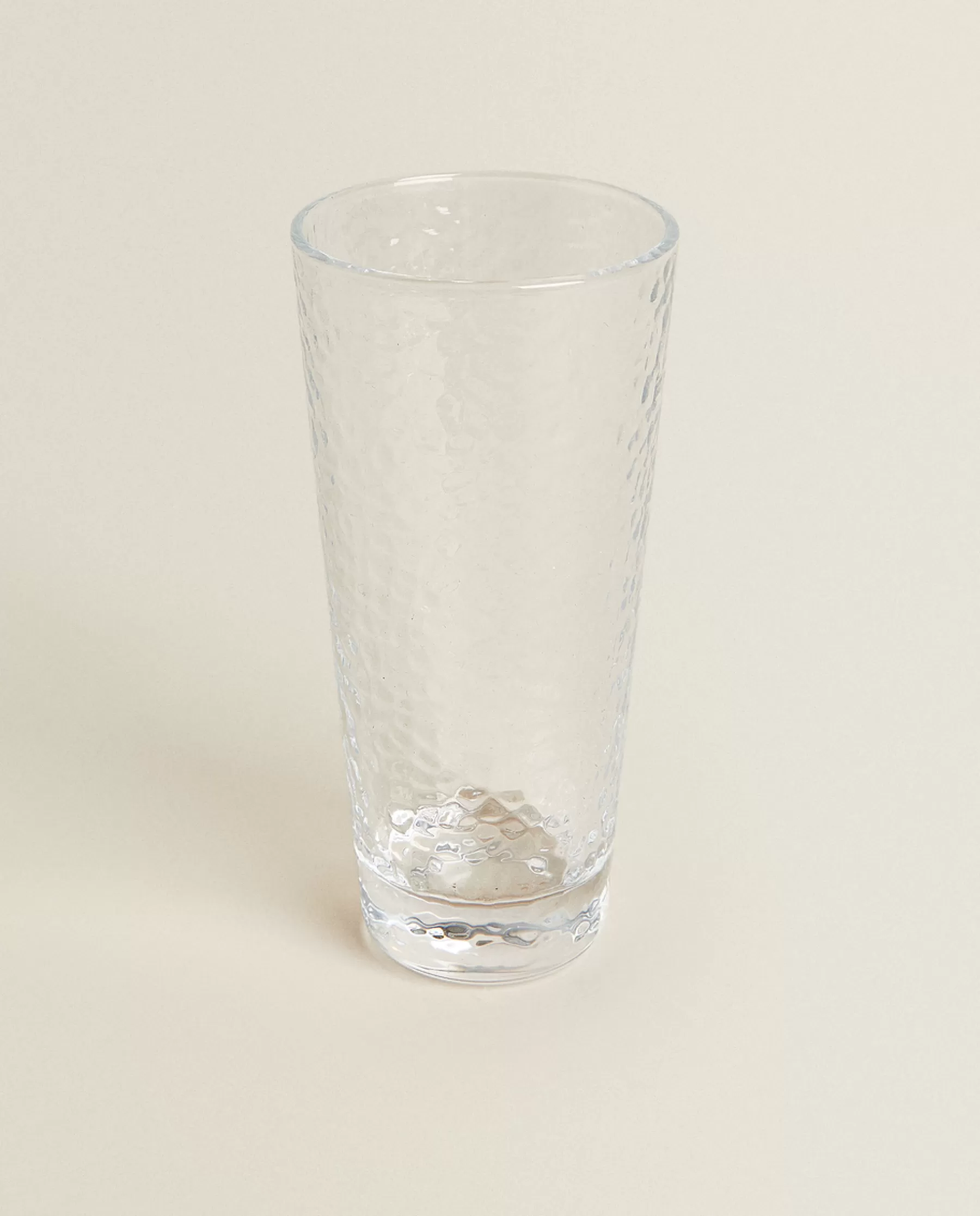 ZARA Home Raised-Design Glass Soft Drink Tumbler | Tumblers