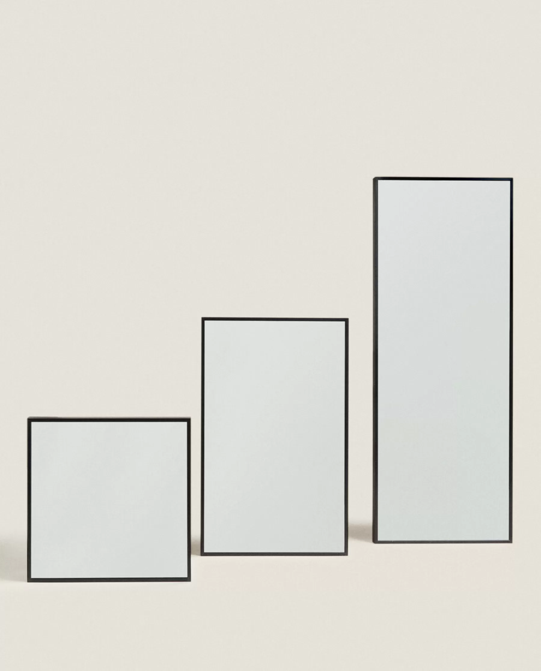 ZARA Home Rectangular Metal Wall Mirror | Mirrors