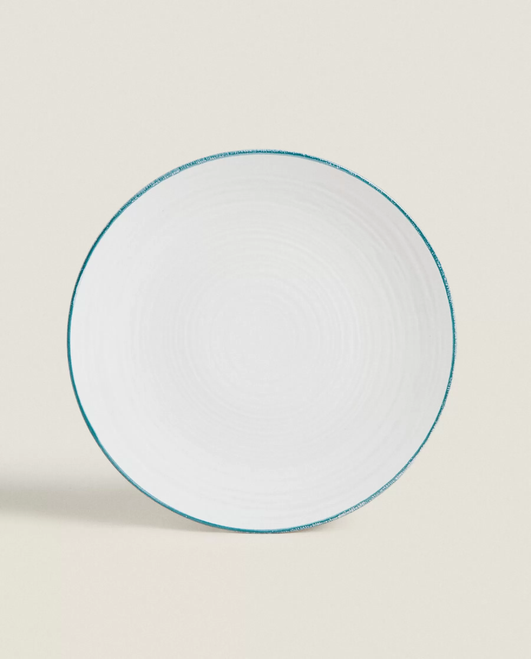 ZARA Home Rim Detail Dinner Plate | Dinner Plates