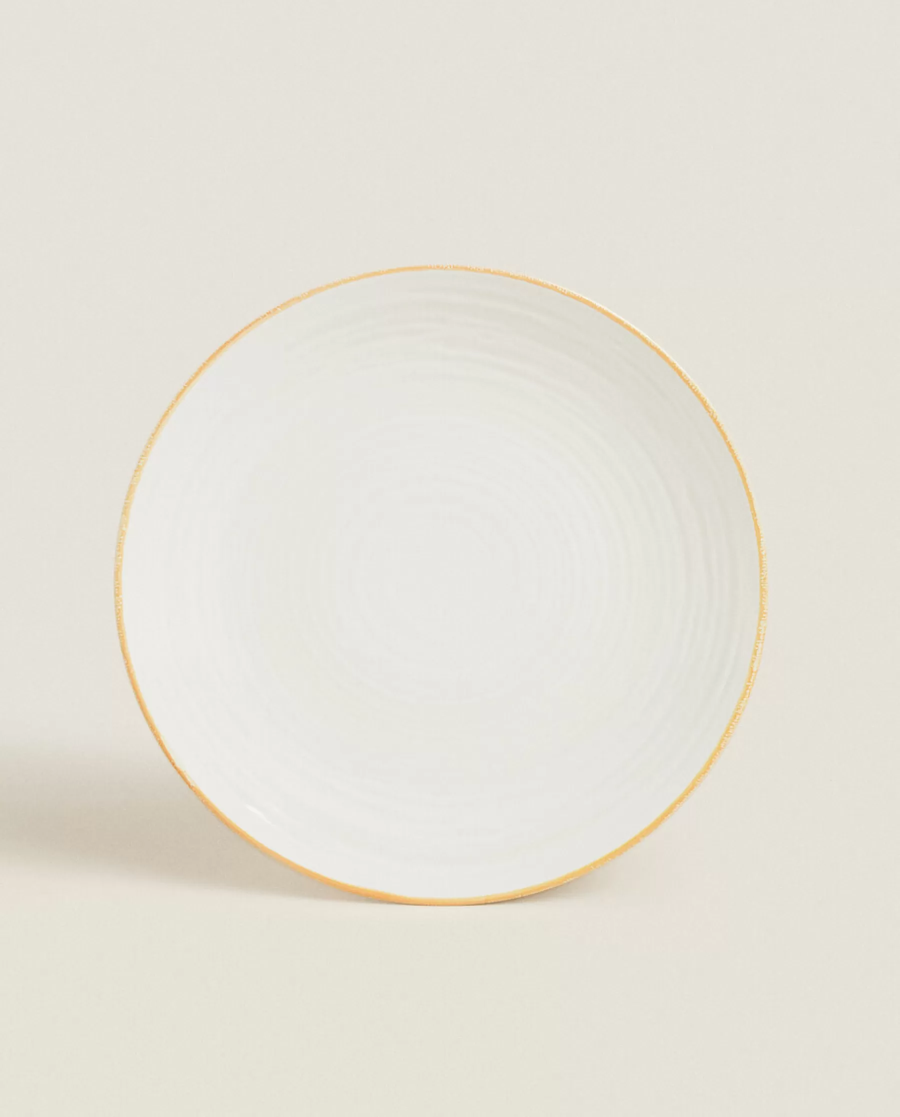 ZARA Home Rim Detail Dinner Plate | Dinner Plates