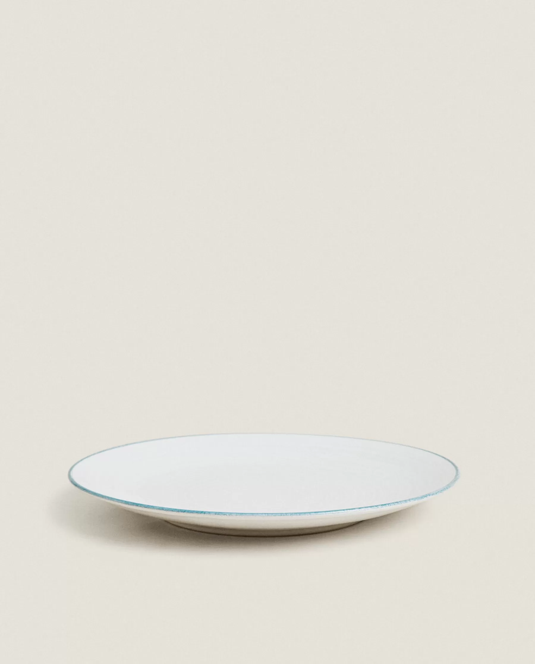 ZARA Home Rim Detail Dinner Plate | Dinner Plates