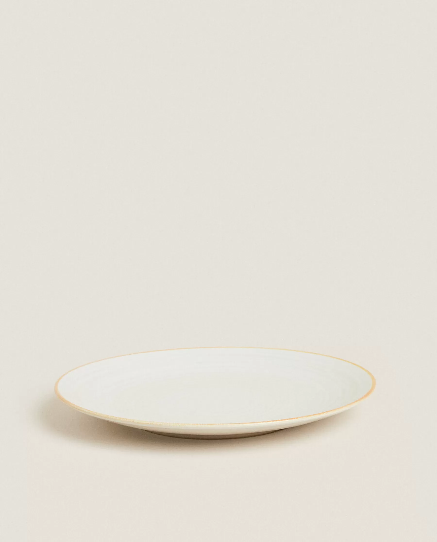 ZARA Home Rim Detail Dinner Plate | Dinner Plates