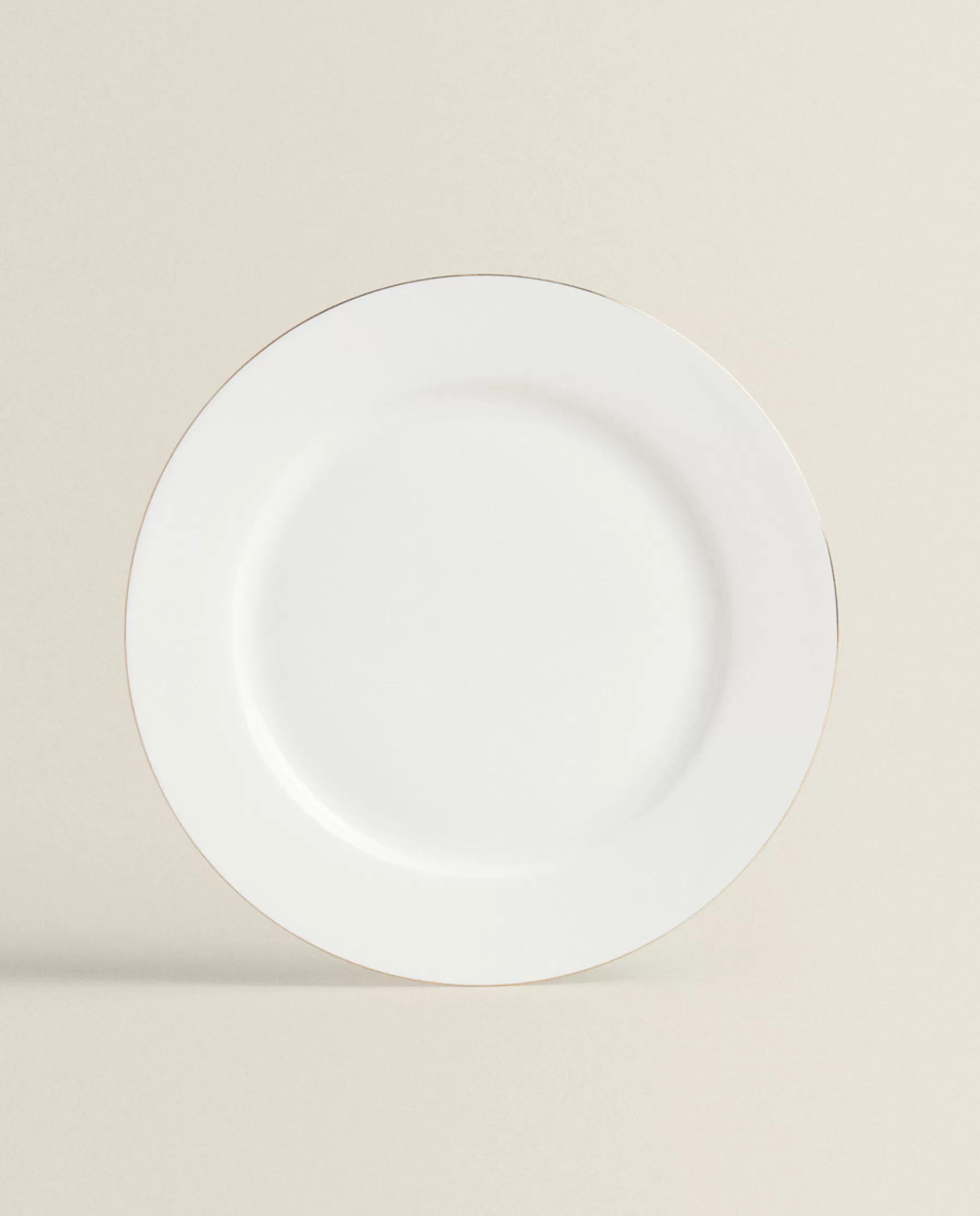 ZARA Home Rimmed Bone China Dinner Plate | Dinner Plates