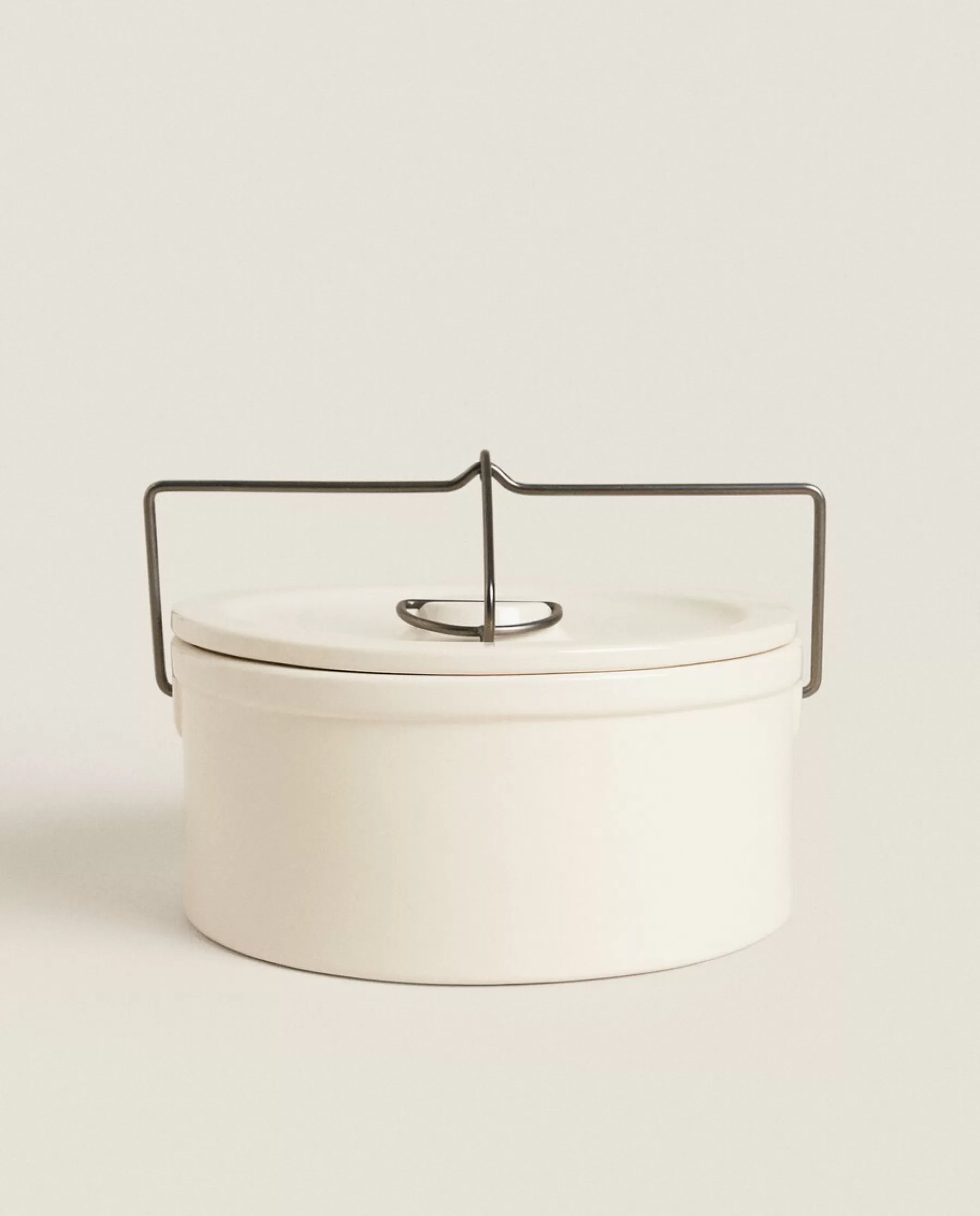 ZARA Home Round Stoneware Jar | Storage