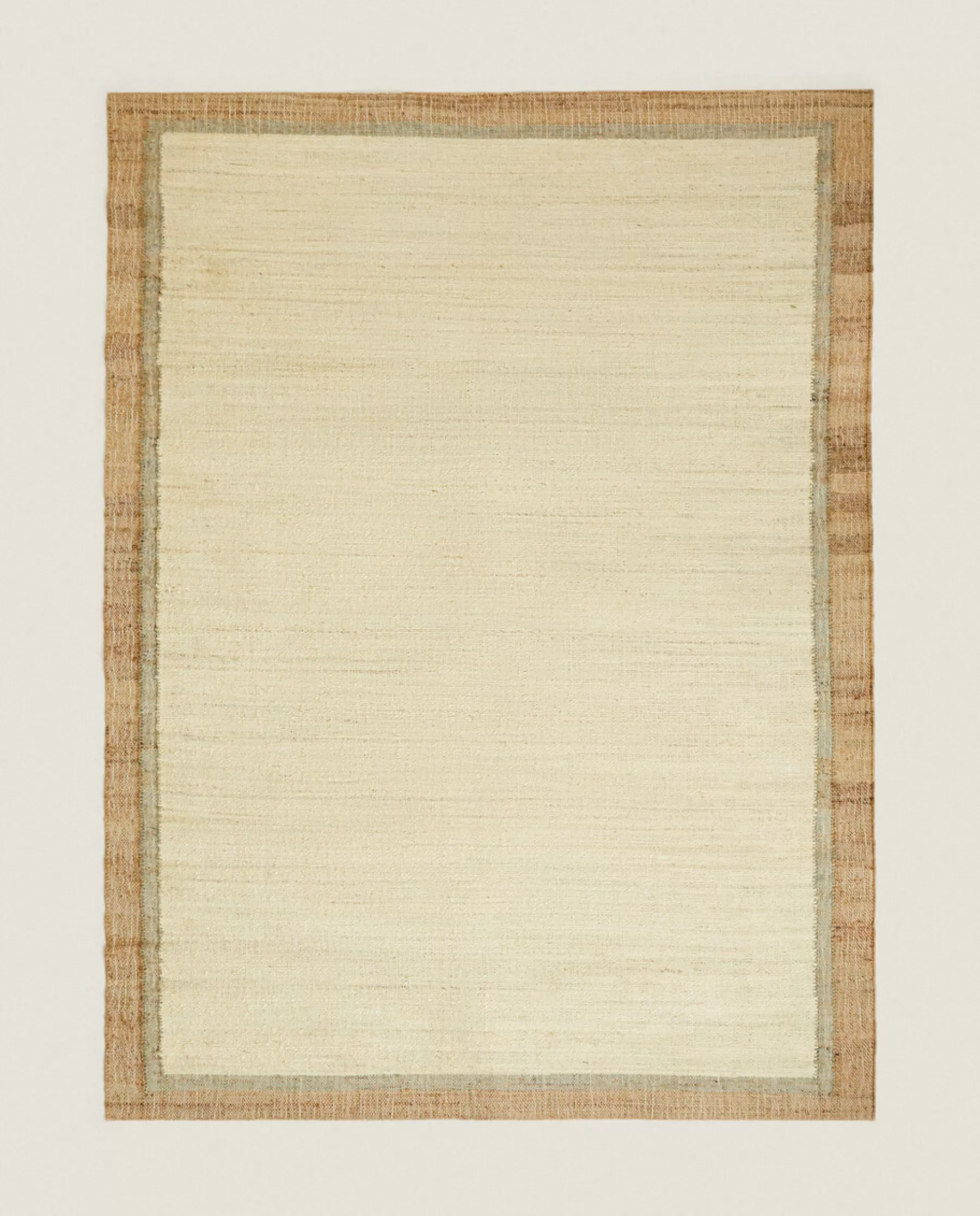 ZARA Home Rug With Contrast Border | Solid