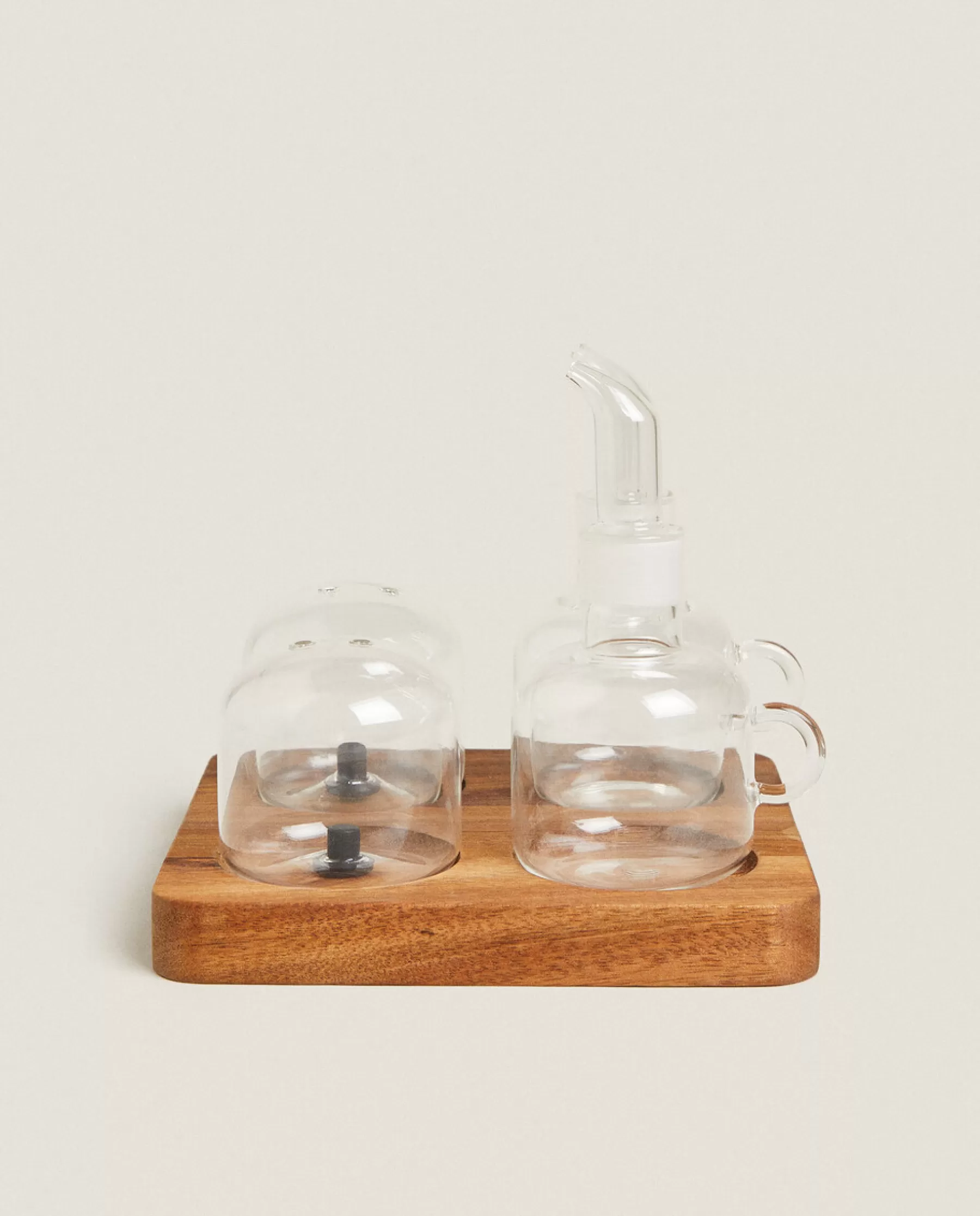 ZARA Home Salt And Cruet With Tray Set | Kitchen Accessories