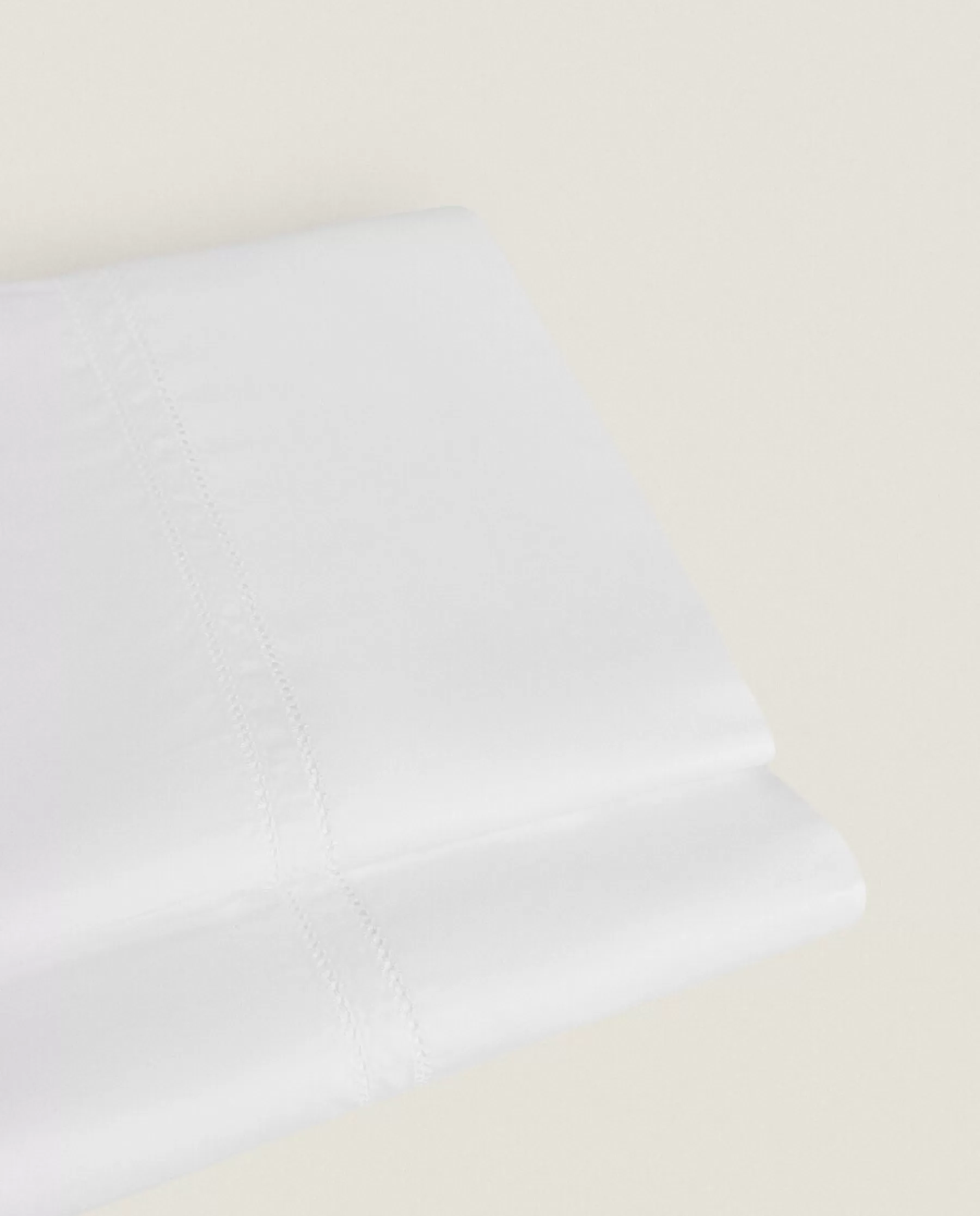 ZARA Home Sateen Flat Sheet With Double Hemstitching | Flat Sheets