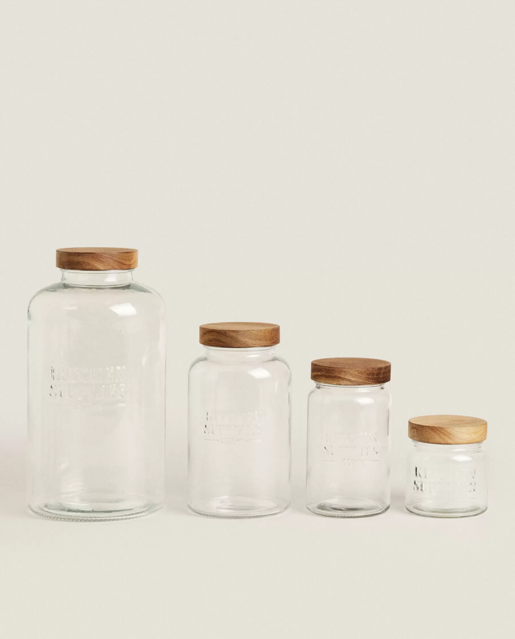 ZARA Home Screw Top Glass Jar | Jars And Lunch Boxes