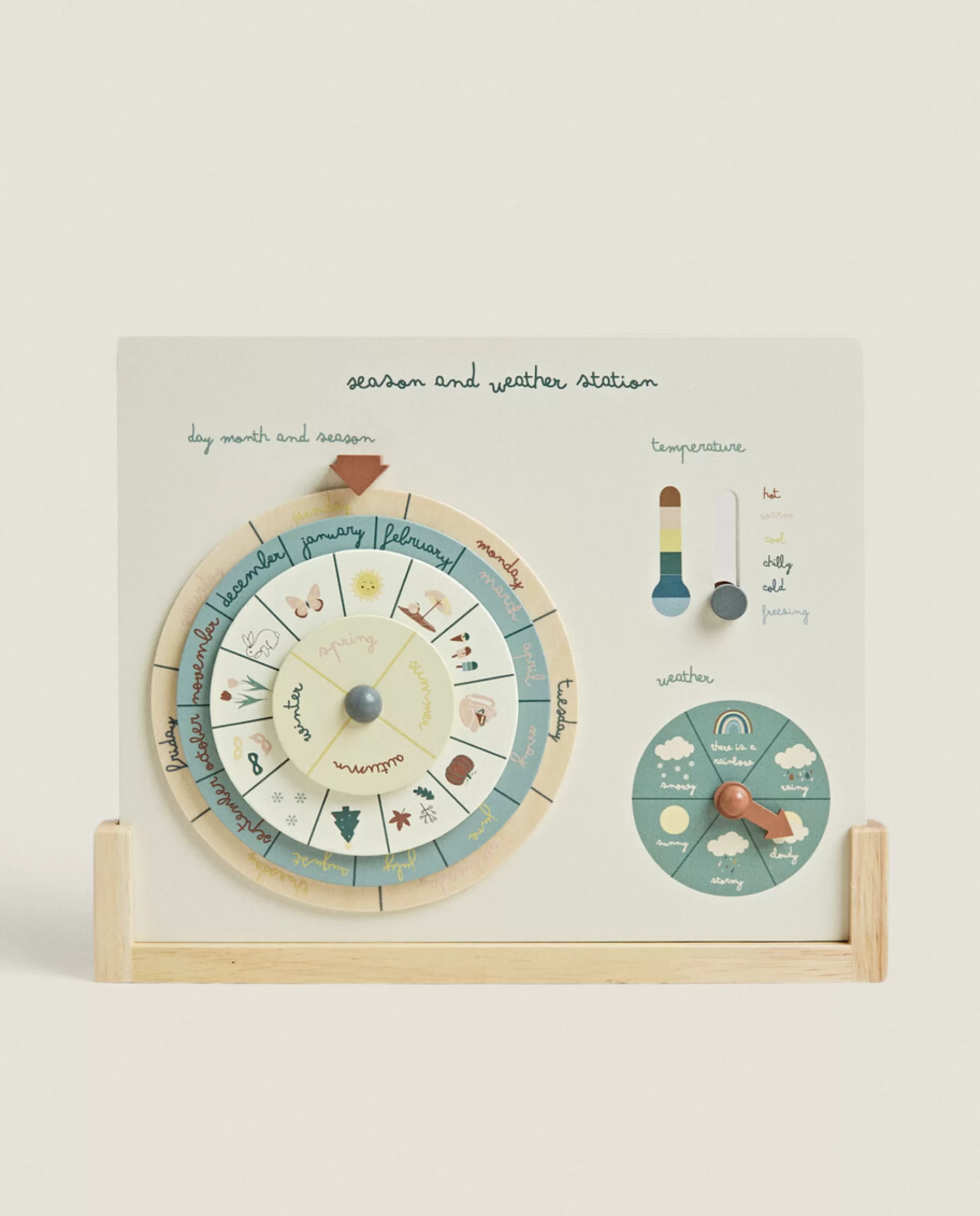 ZARA Home Seasons And Weather Chart Toy | Playing