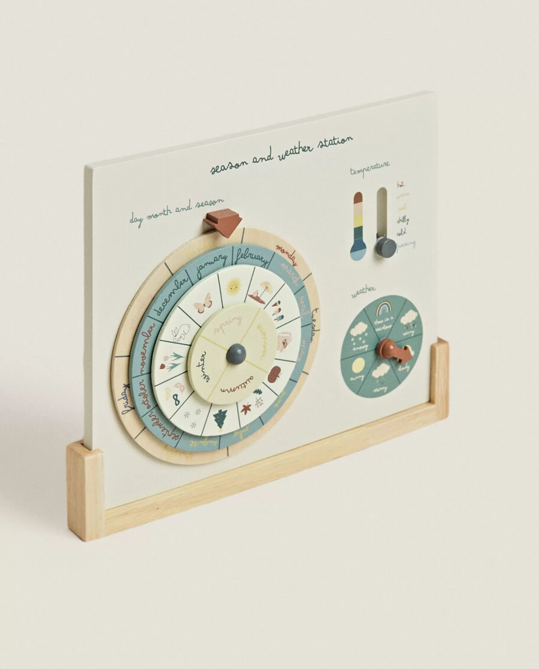 ZARA Home Seasons And Weather Chart Toy | Playing