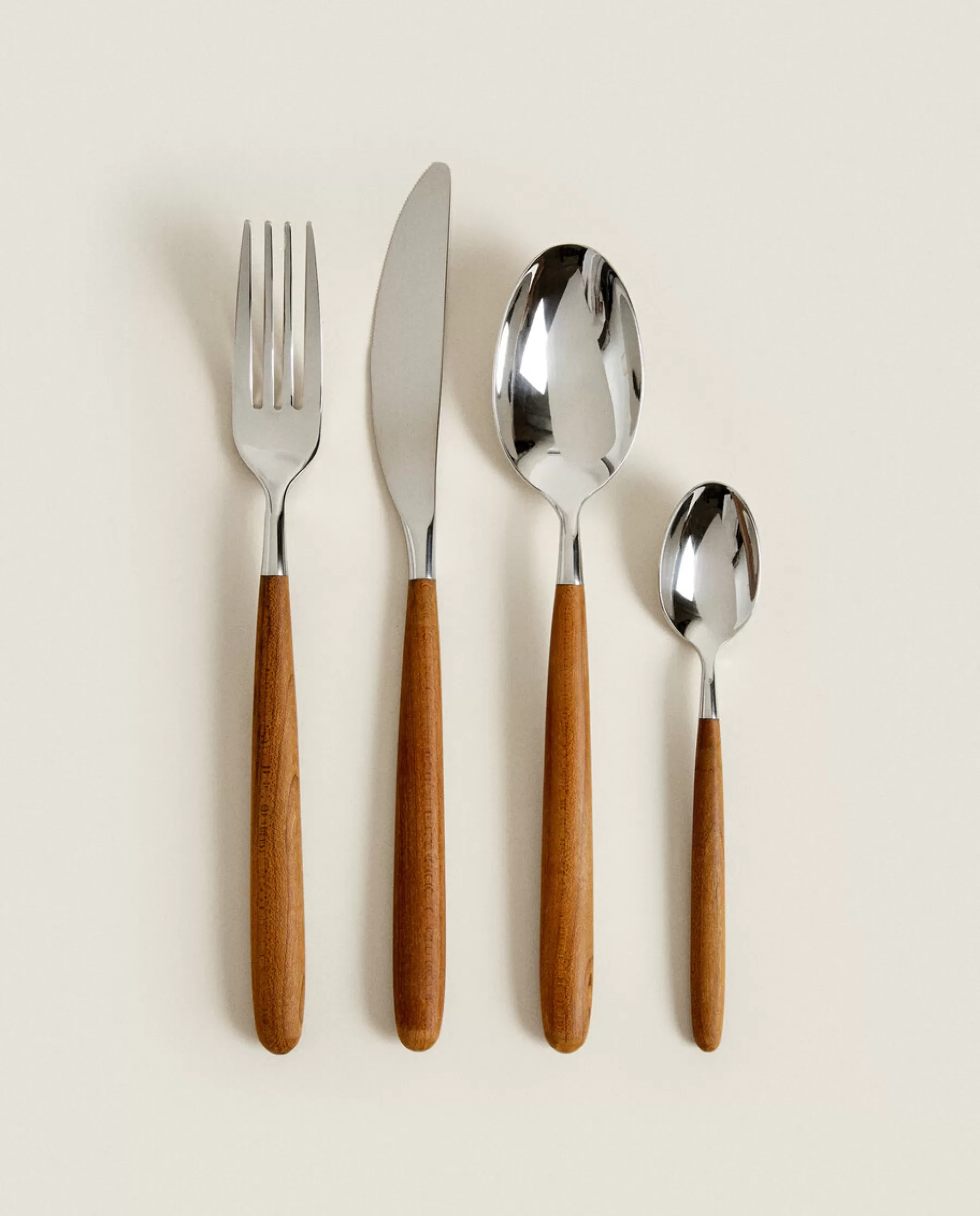 ZARA Home Set Of Maple Cutlery | Cutlery