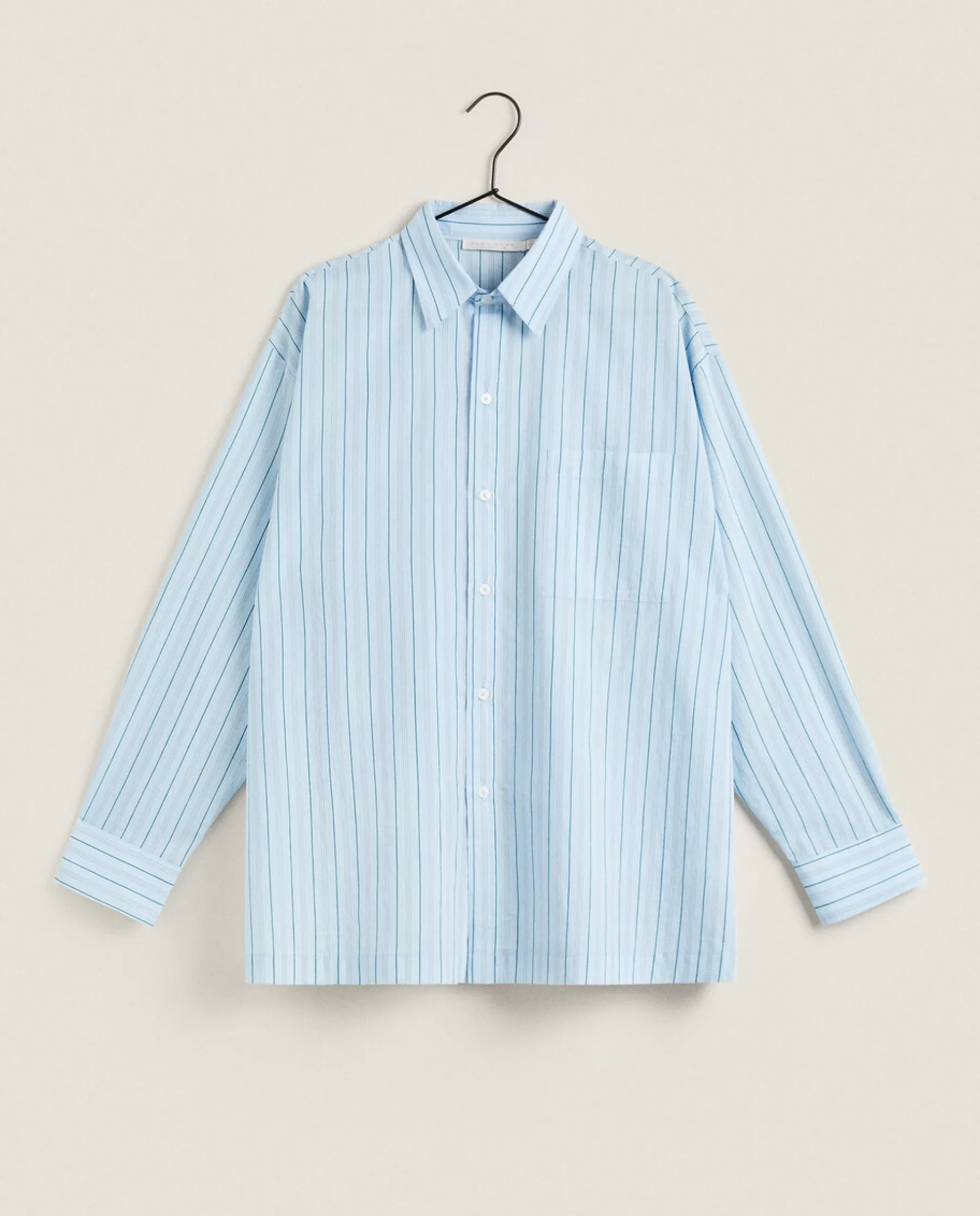 ZARA Home Shirt With Thin Stripes | Pajamas