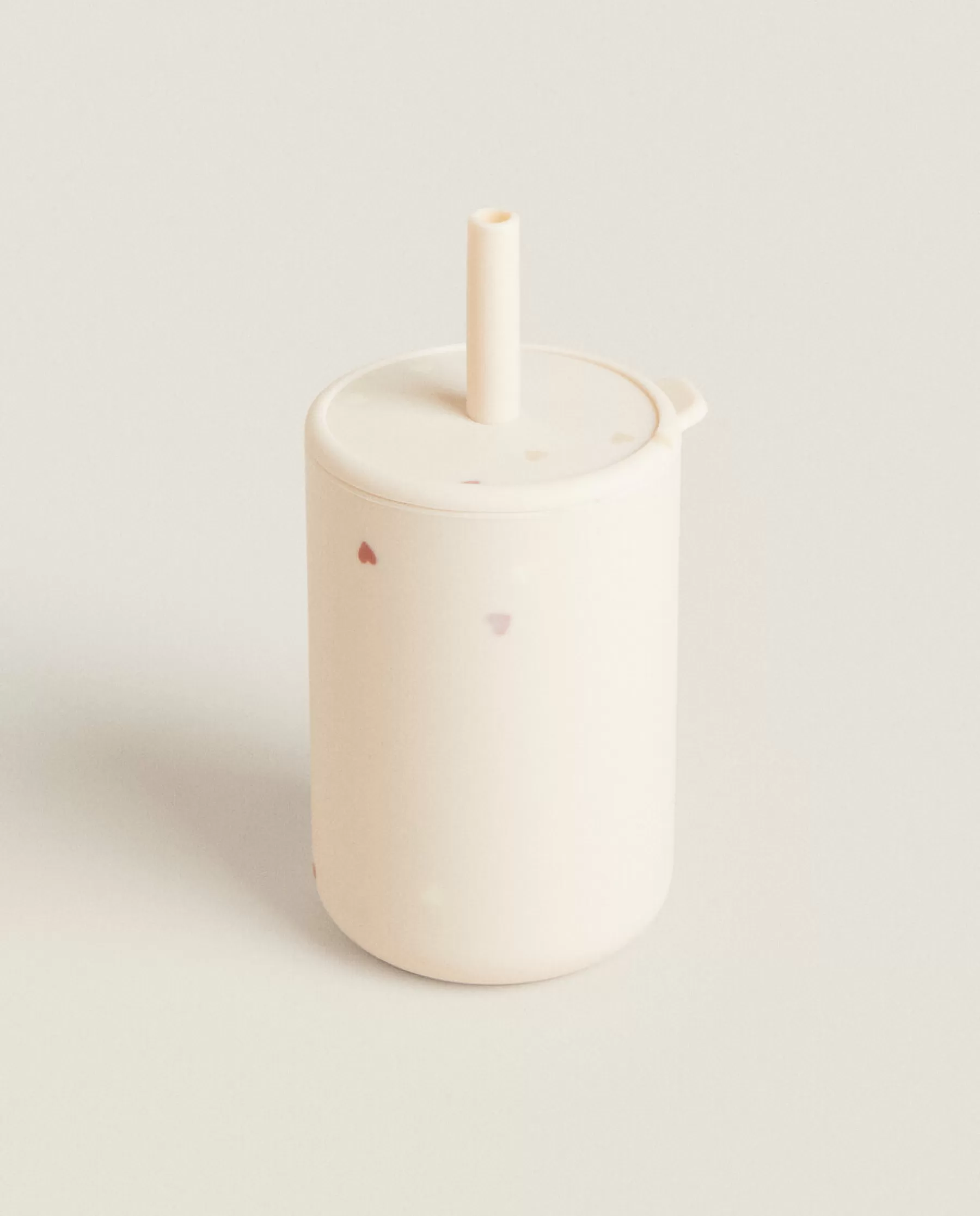 ZARA Home Silicone Heart Tumbler With Straw | Mealtime