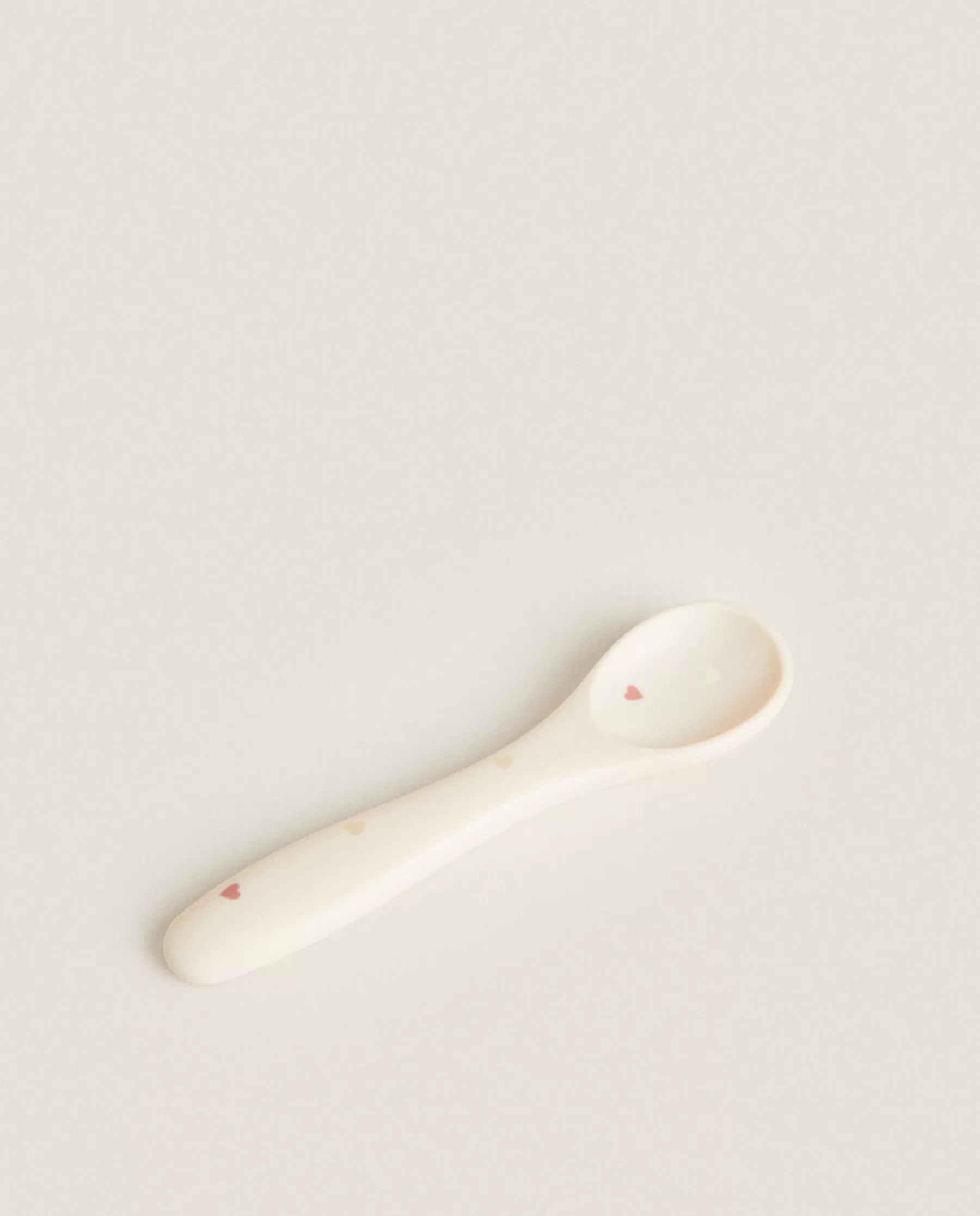 ZARA Home Silicone Spoon With Hearts | Mealtime