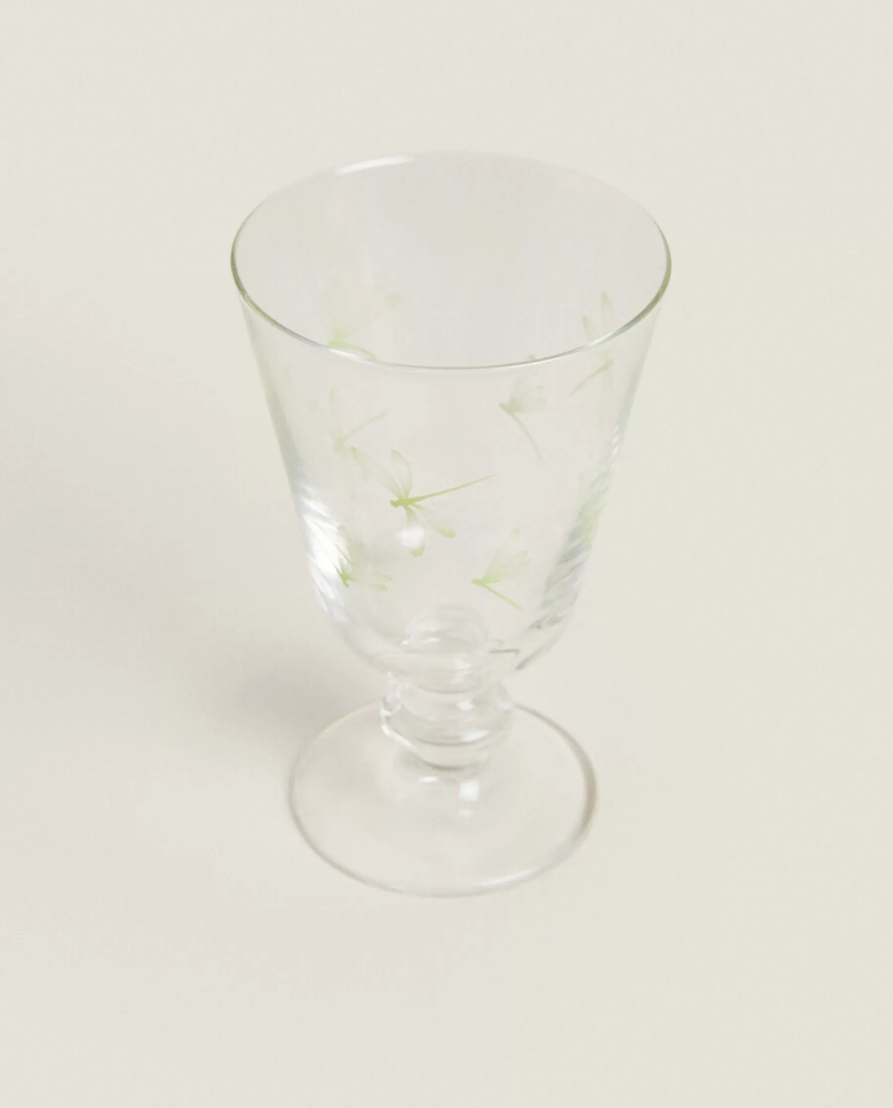 ZARA Home Silk Screen Wine Glass | Glasses And Flutes