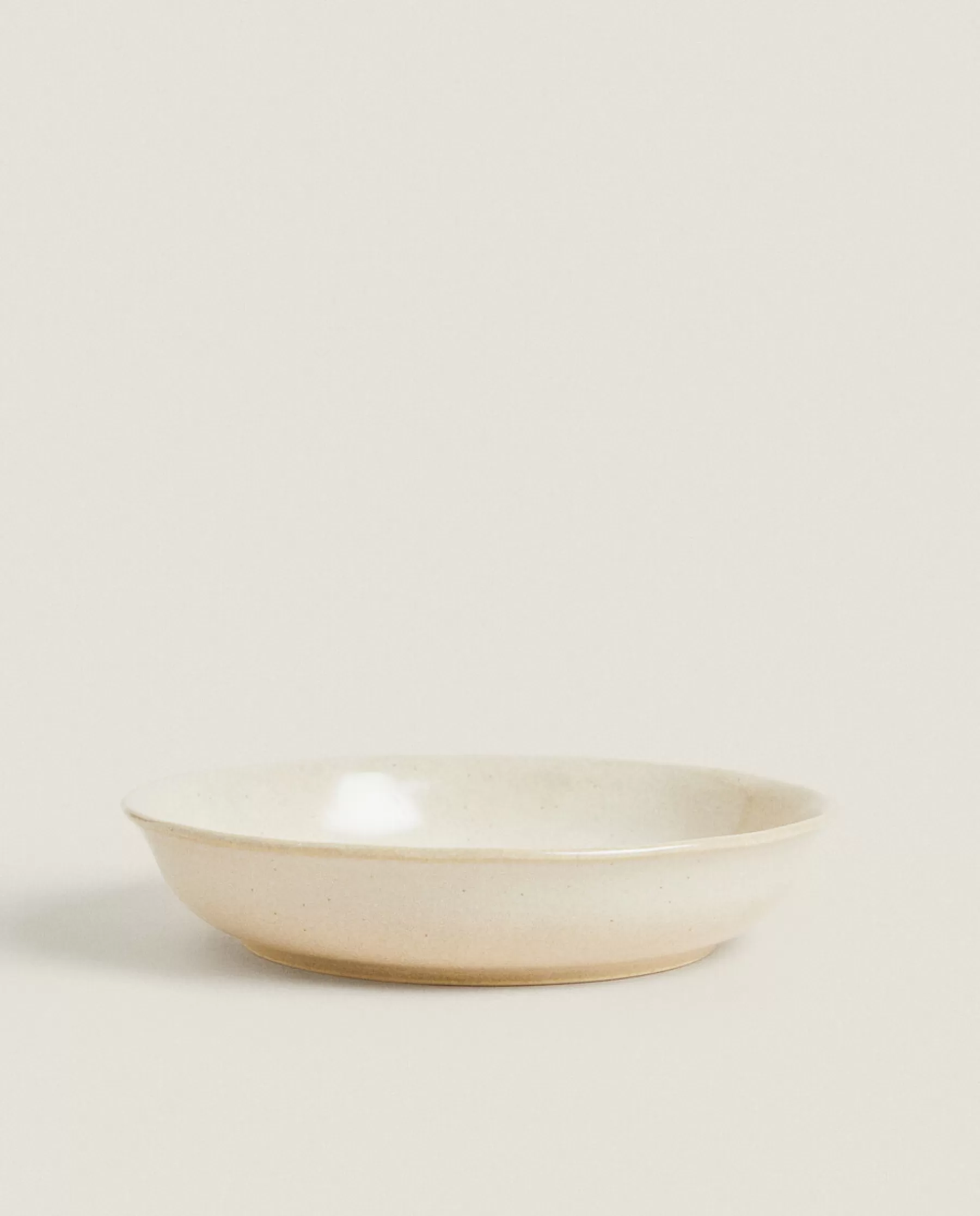 ZARA Home Speckled Stoneware Soup Plate | Soup Plates