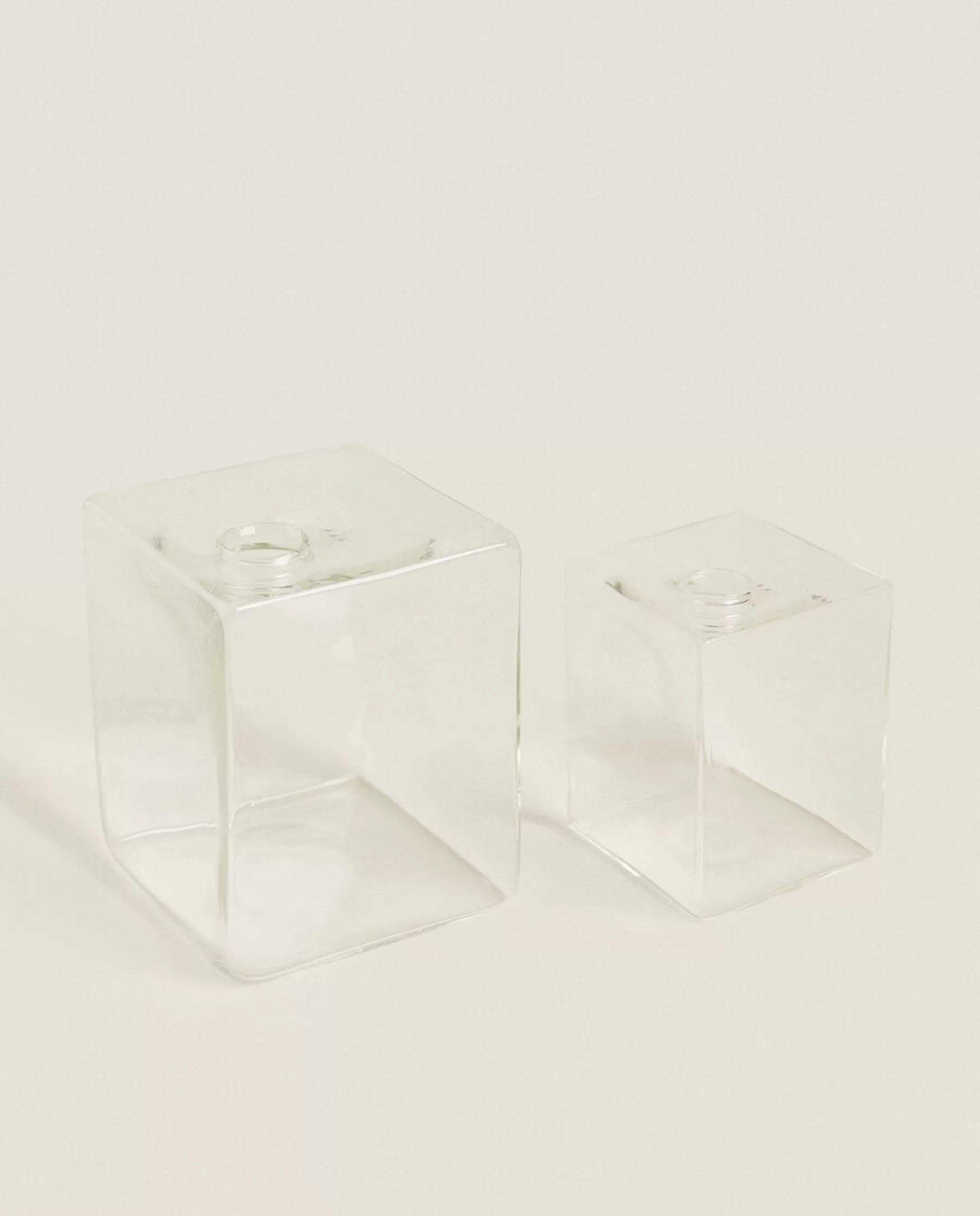 ZARA Home Square Glass Vase | Vases