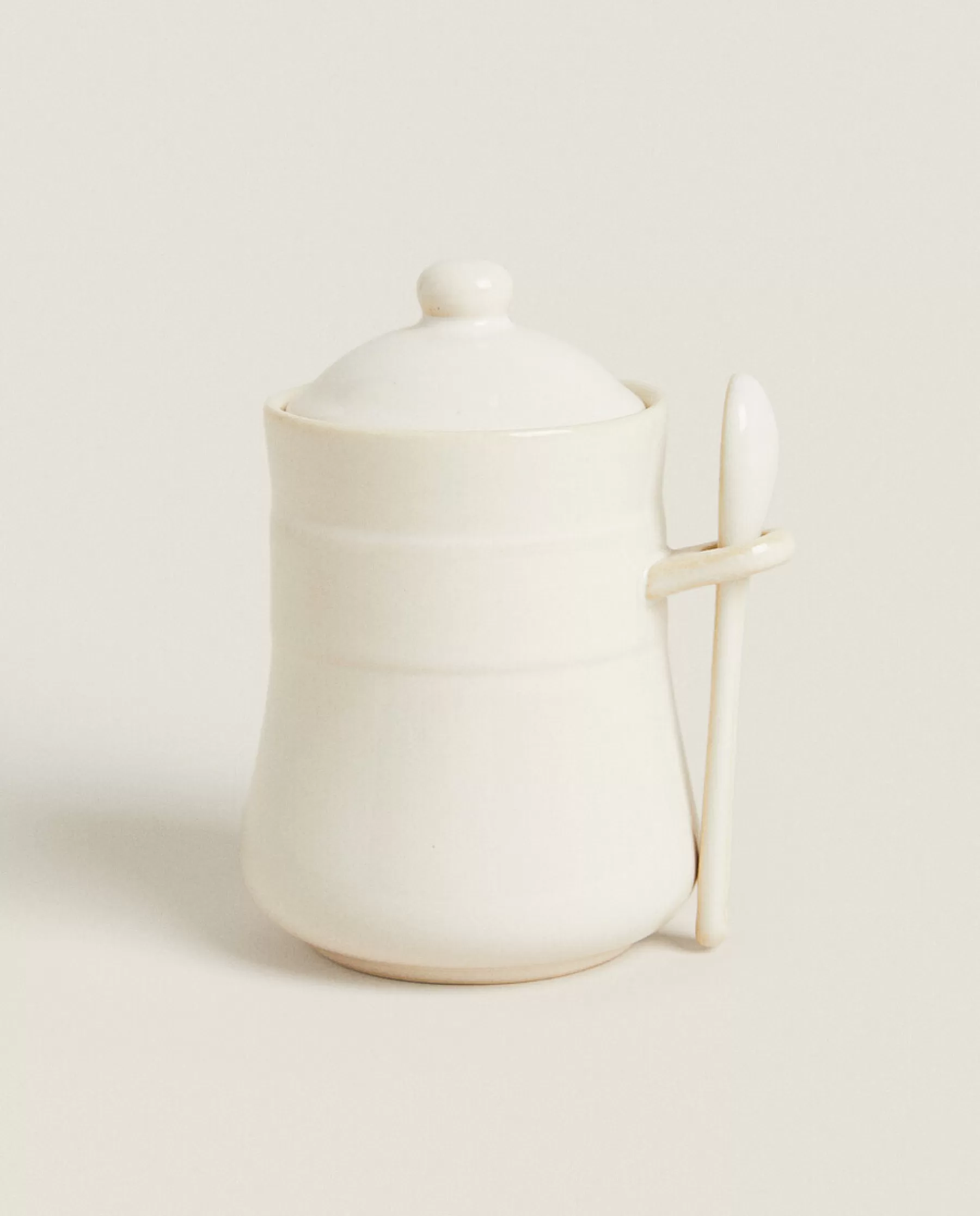 ZARA Home Stoneware Jam Jar | Kitchen Accessories