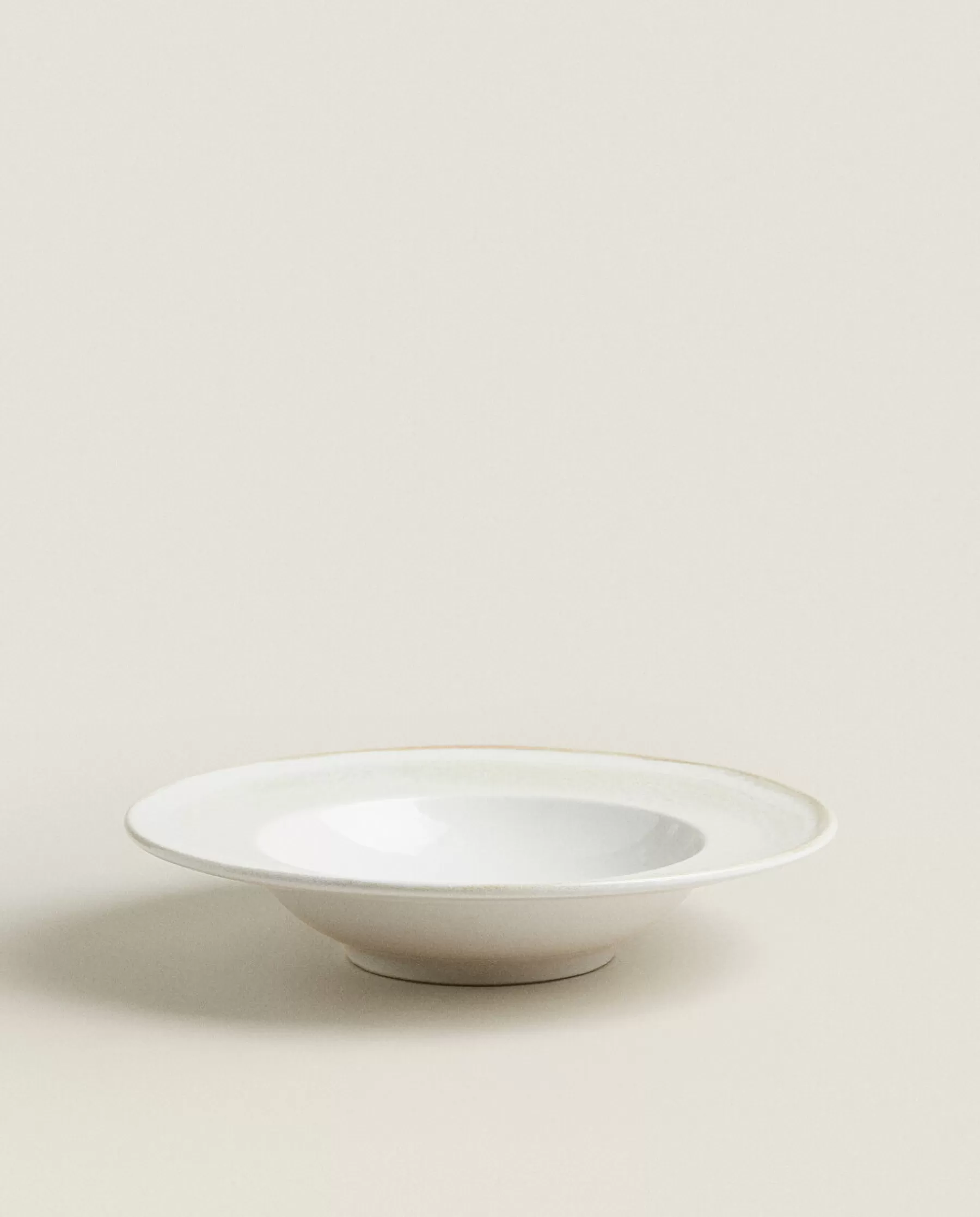 ZARA Home Stoneware Pasta Plate | Soup Plates