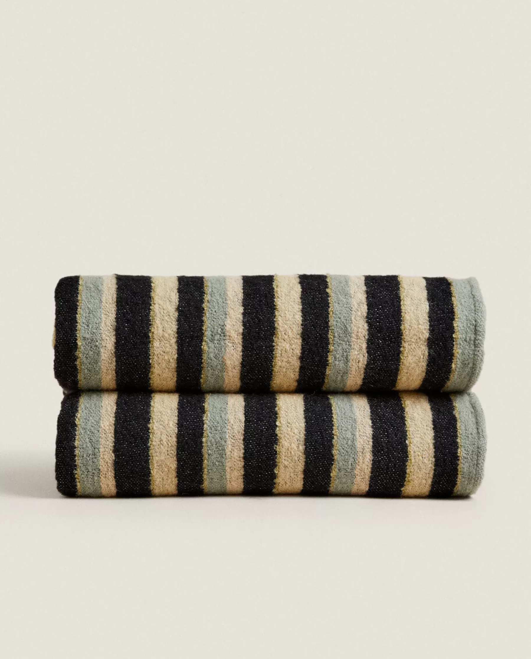 ZARA Home Striped Blanket | Blankets