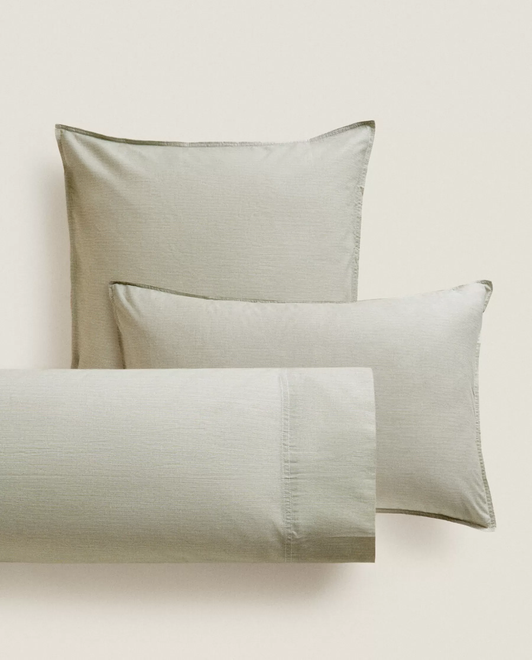 ZARA Home Striped Cotton Pillowcase | Pillowcases