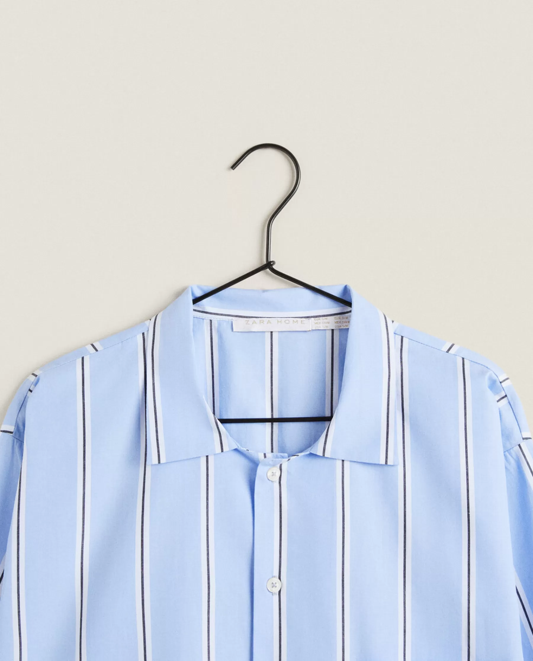 ZARA Home Striped Cotton Shirt | Man