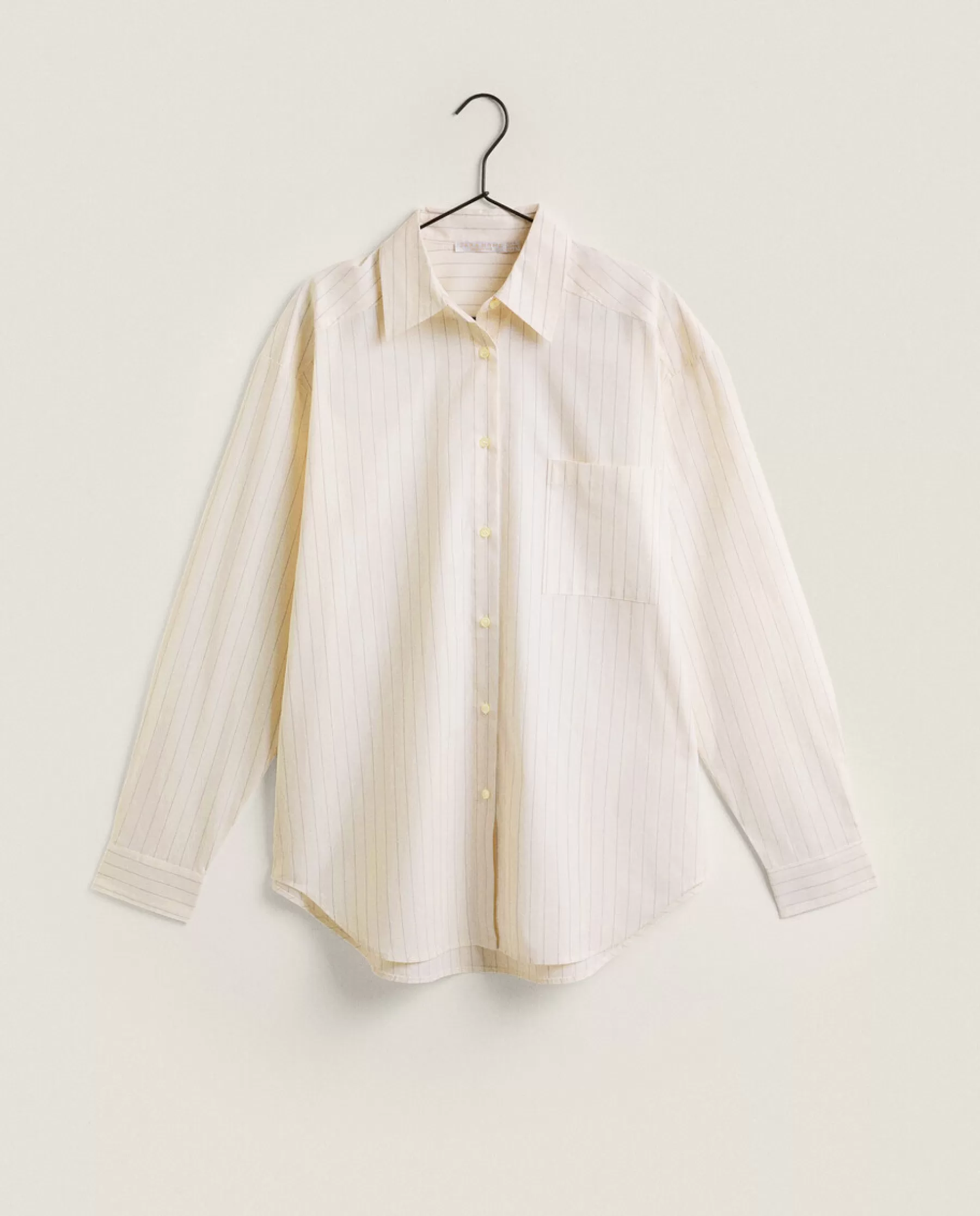 ZARA Home Striped Cotton Shirt | Pajamas