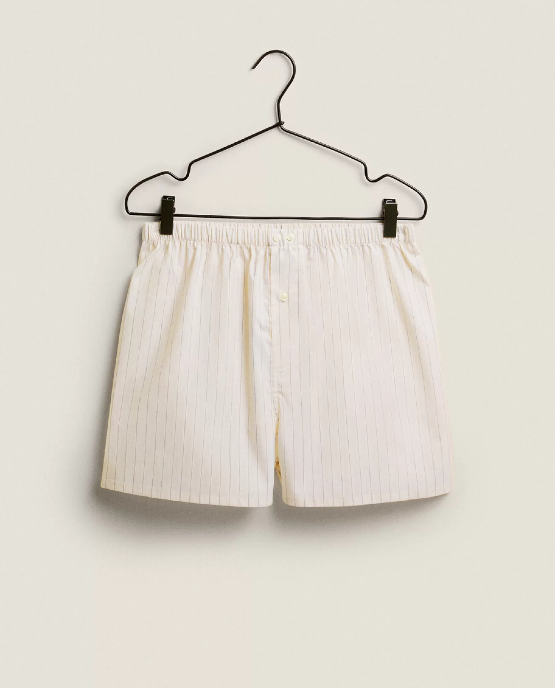 ZARA Home Striped Cotton Shorts | Pajamas