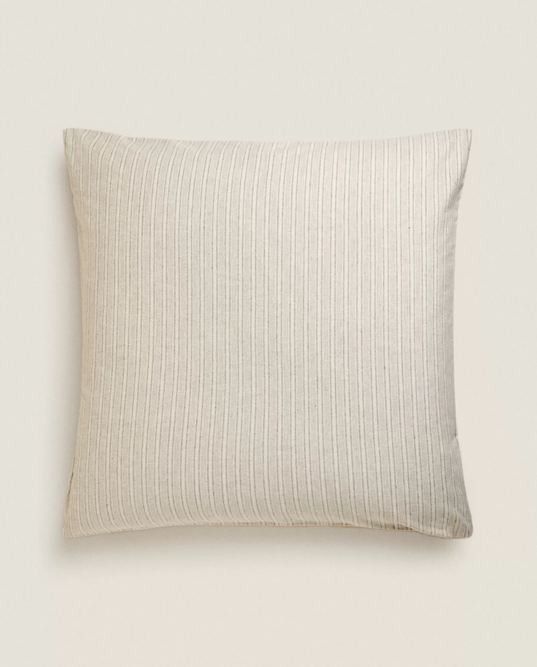 ZARA Home Striped Flannel Pillowcase | Pillowcases