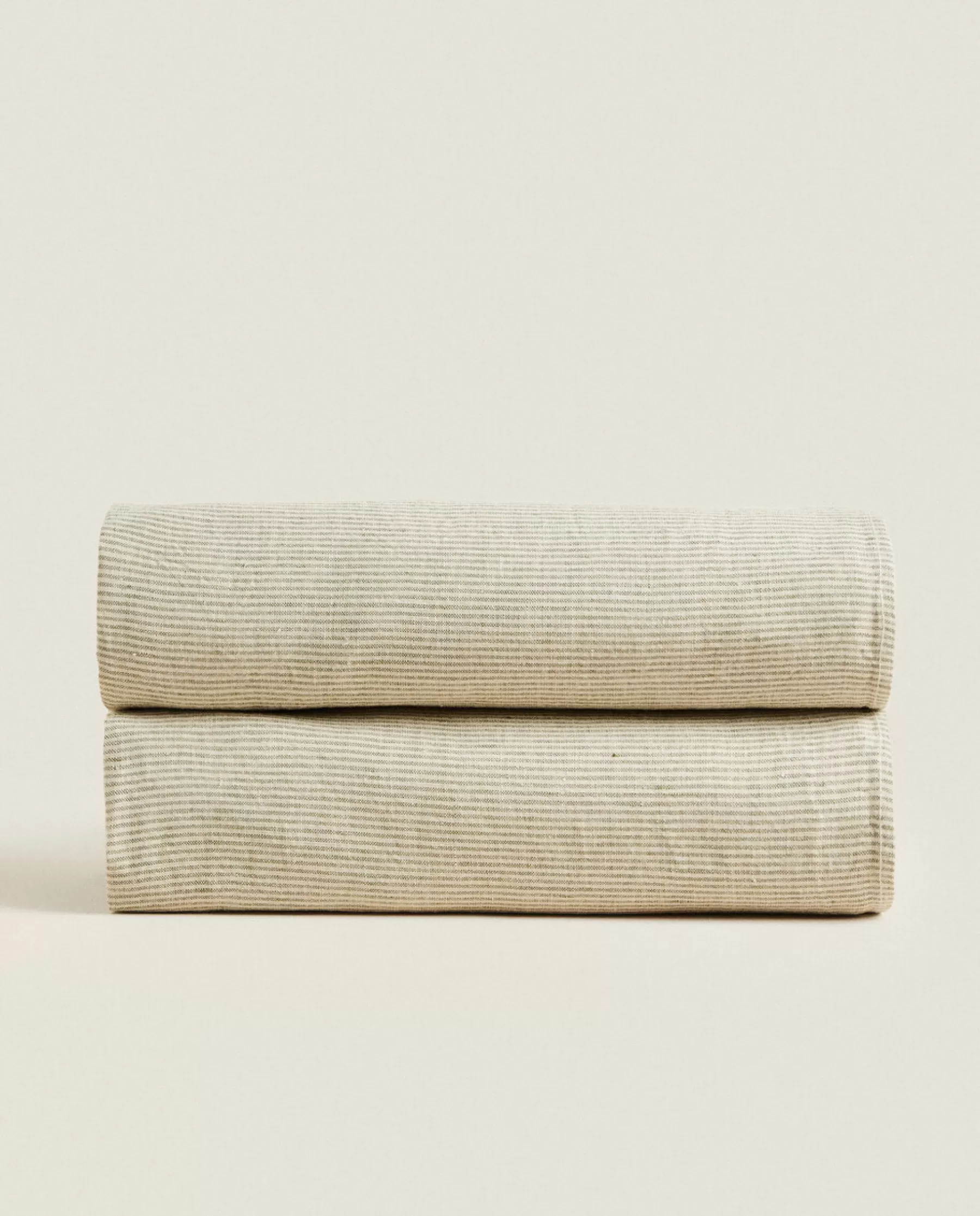 ZARA Home Striped Linen Blanket | Blankets