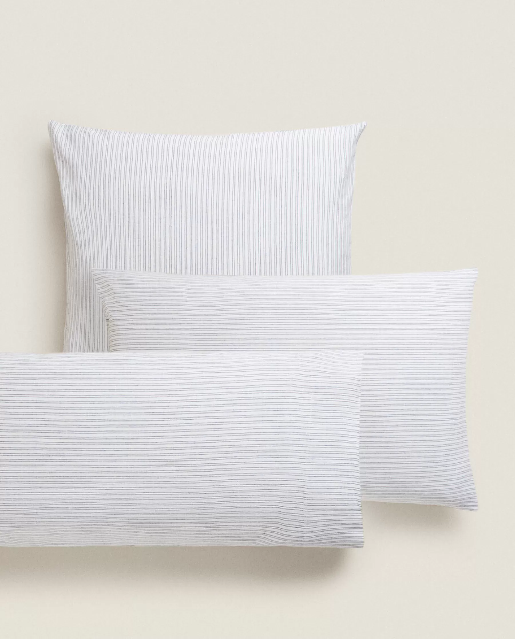 ZARA Home Striped Linen Pillowcase | Pillowcases