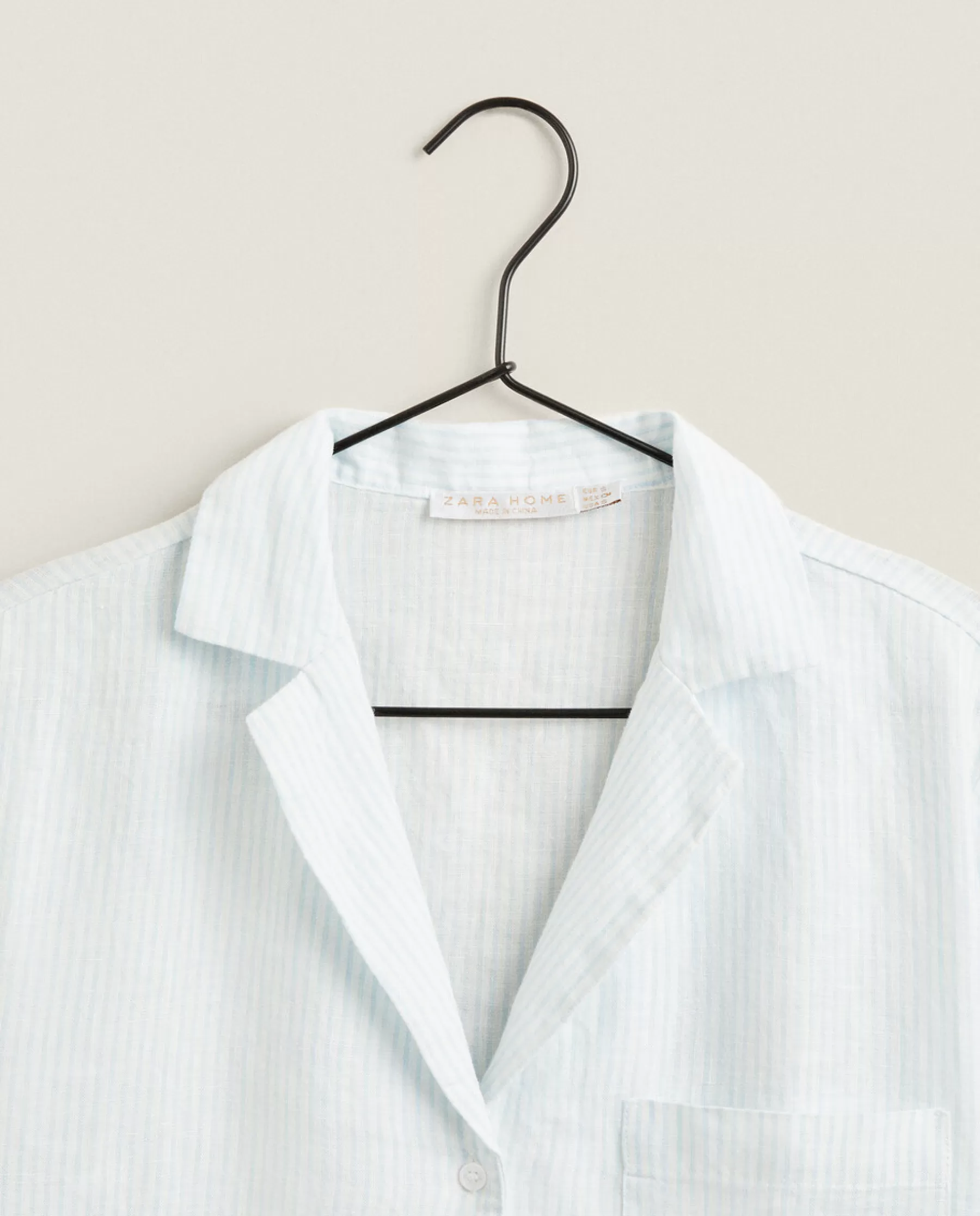 ZARA Home Striped Linen Shirt | Pajamas