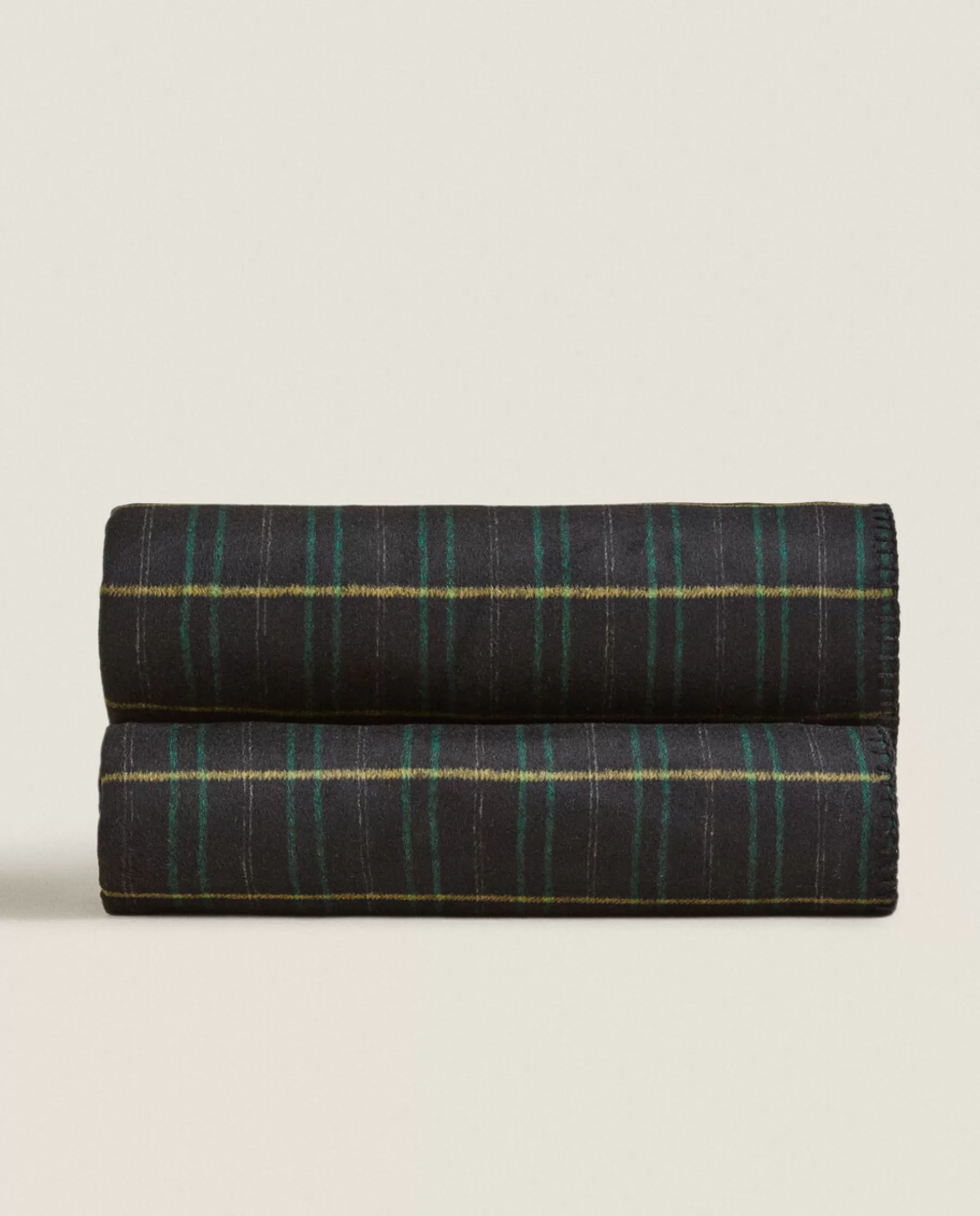 ZARA Home Tartan Wool Blanket | Blankets