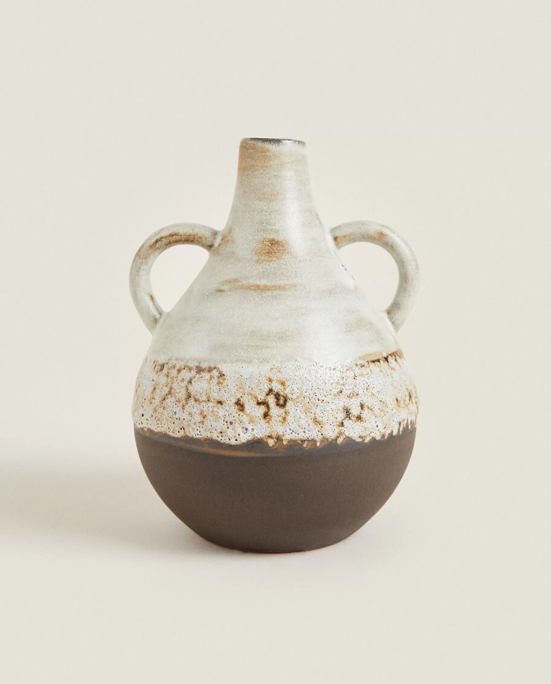 ZARA Home Terracotta Vase With Handles | Vases