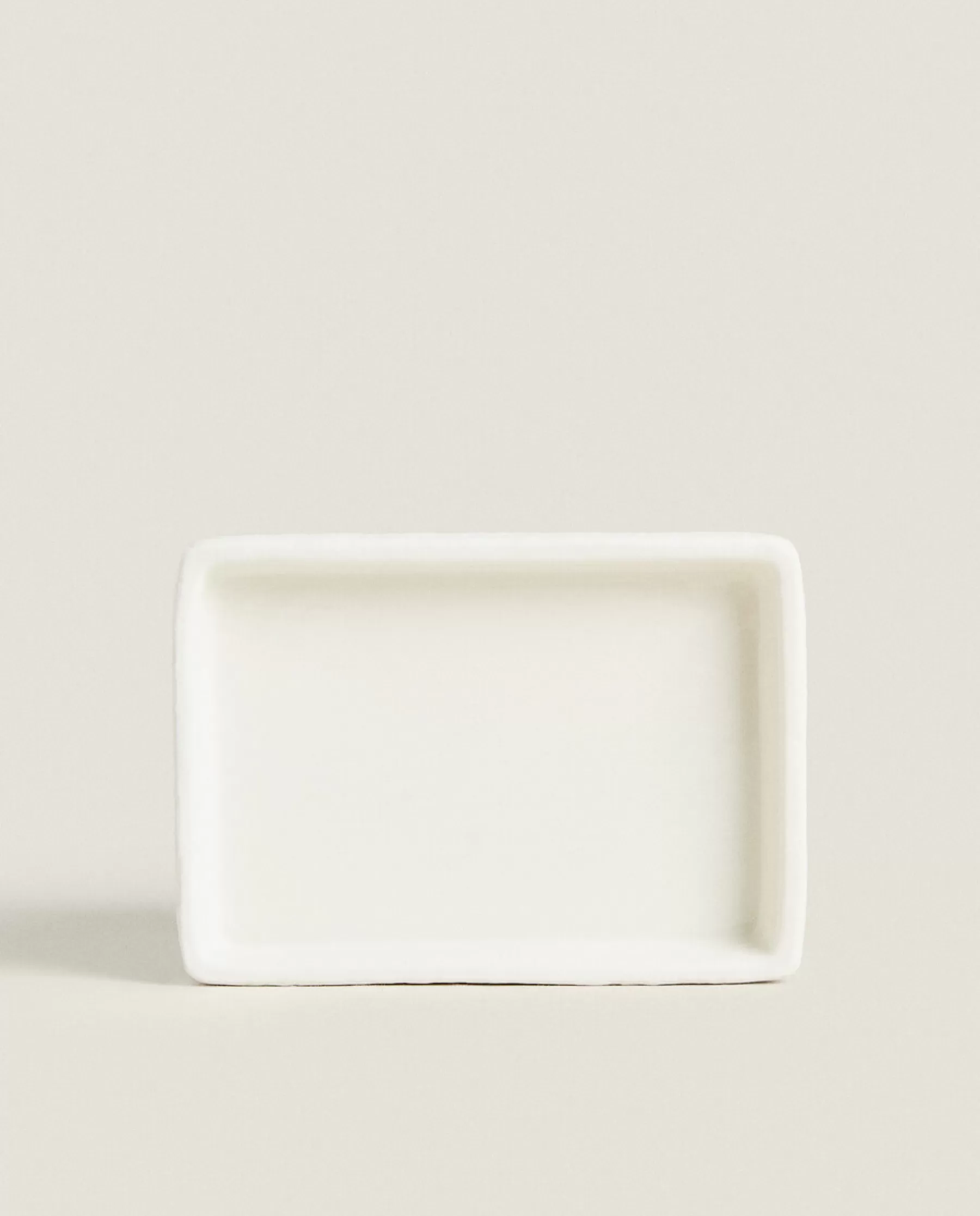 ZARA Home Textured Ceramic Soap Dish | Soap Dishes