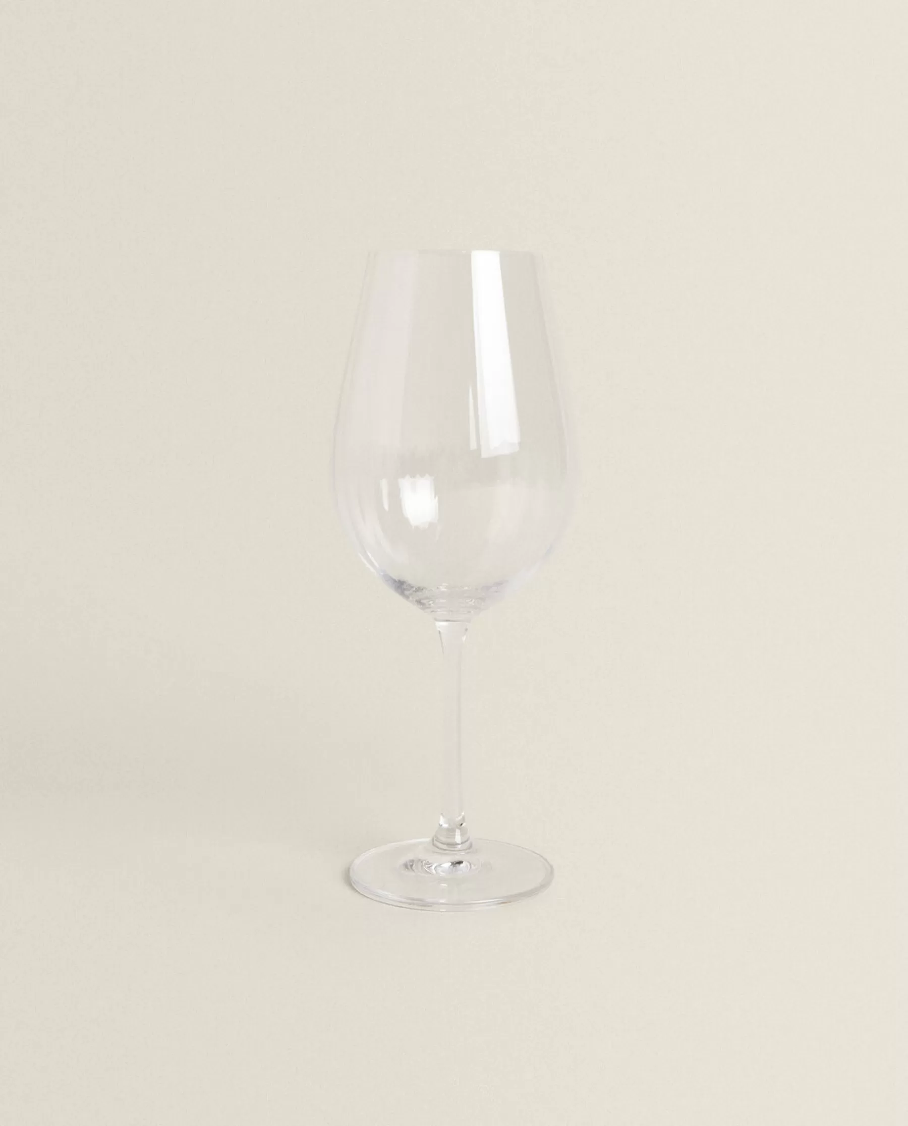 ZARA Home Textured Crystalline Wine Glass | Glasses And Flutes