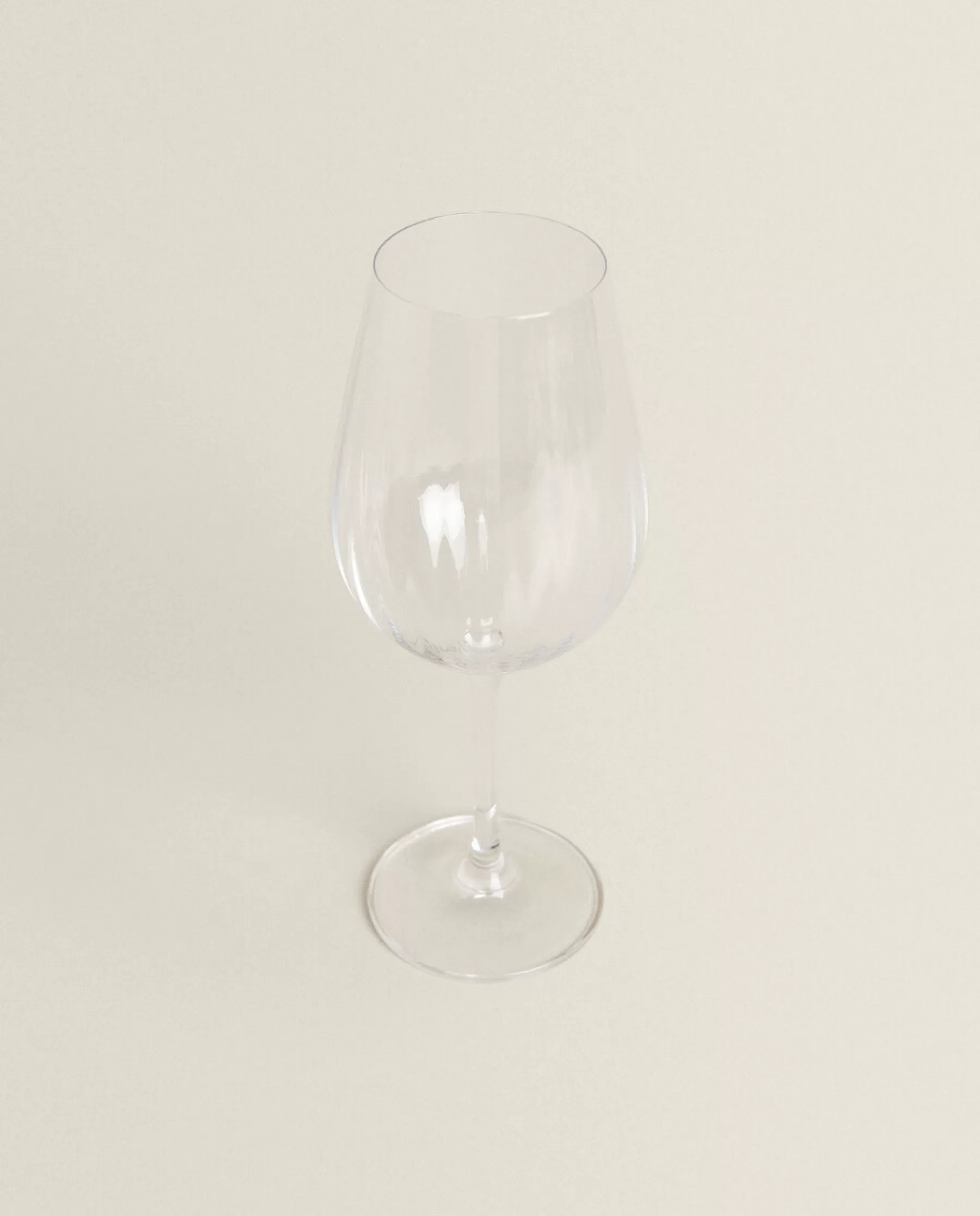 ZARA Home Textured Crystalline Wine Glass | Glasses And Flutes