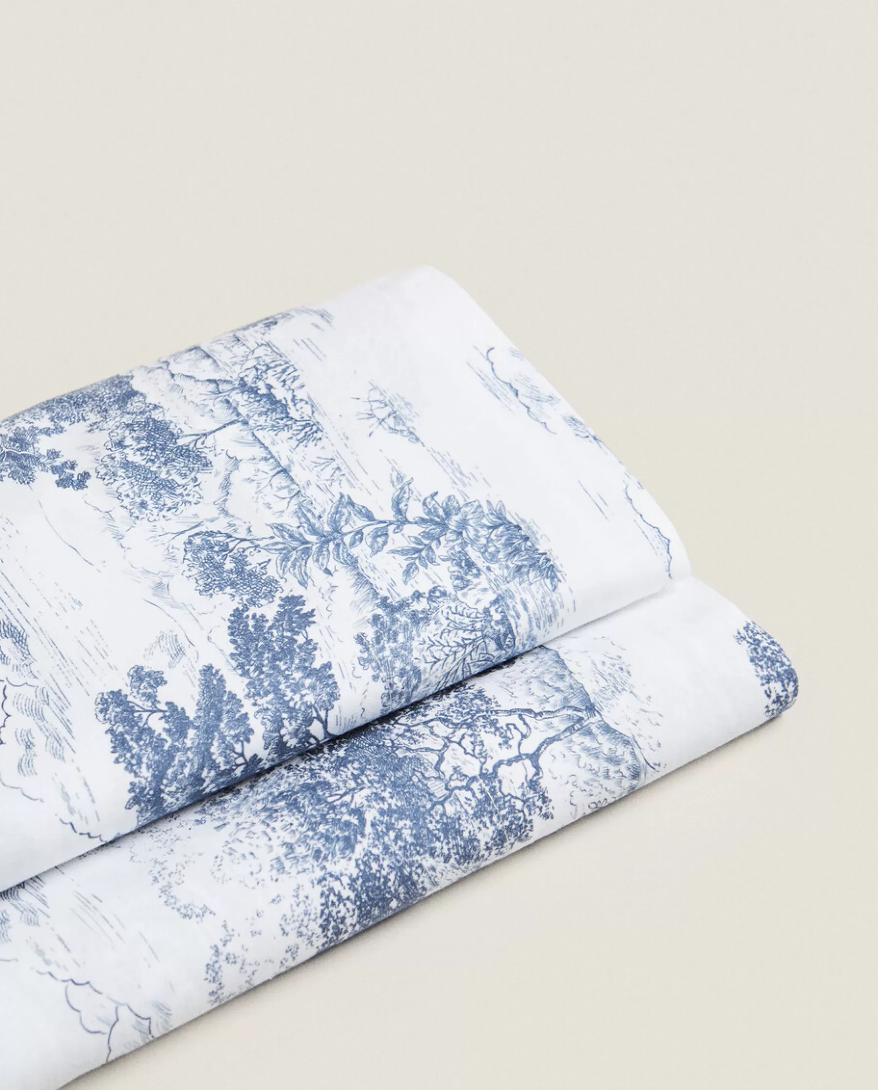 ZARA Home Toile De Jouy Flat Sheet | Flat Sheets