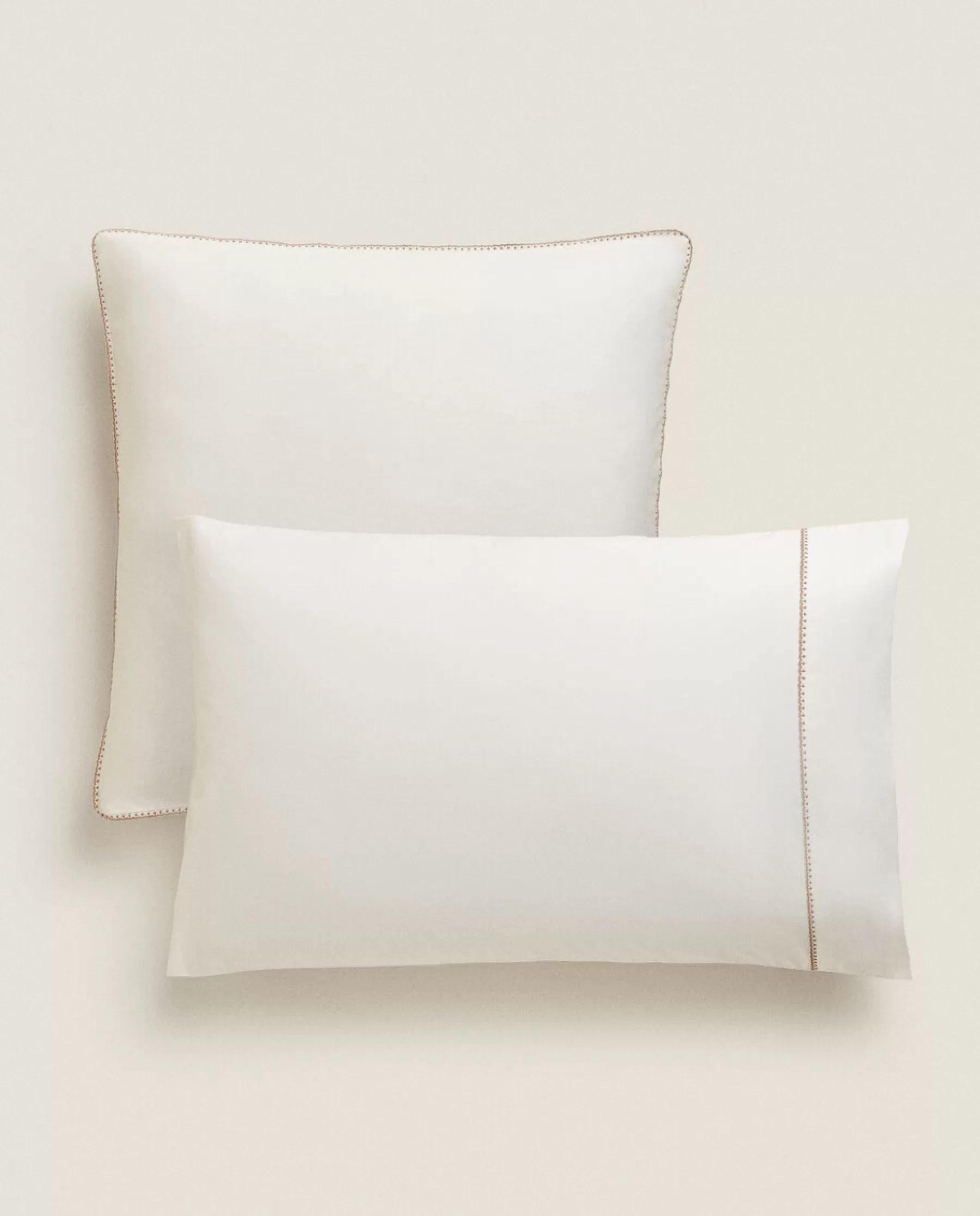 ZARA Home Topstitched Pillowcase | Crib Bedding