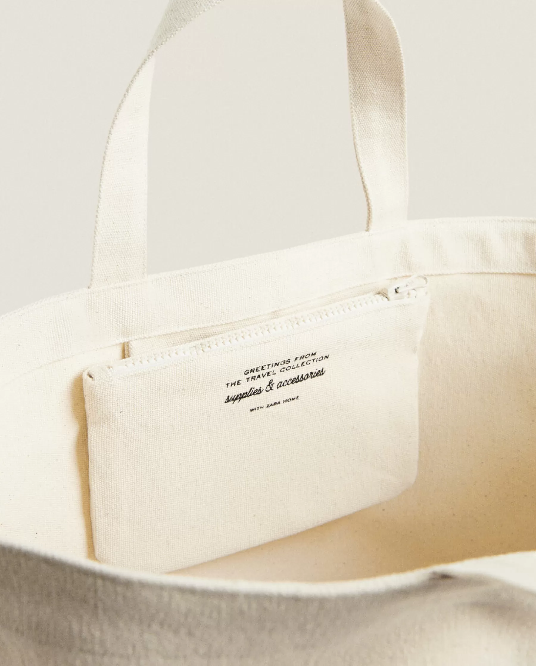 ZARA Home Tote Bag X Saint-Lazare | Personalization