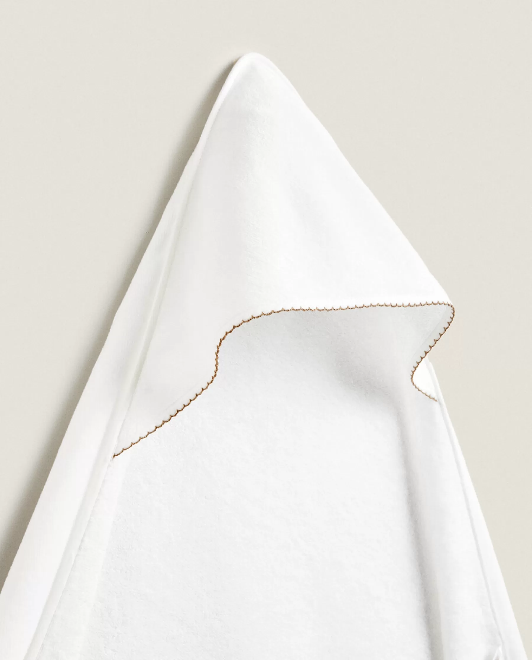 ZARA Home Velour Cape With Trim Detail | Bathroom