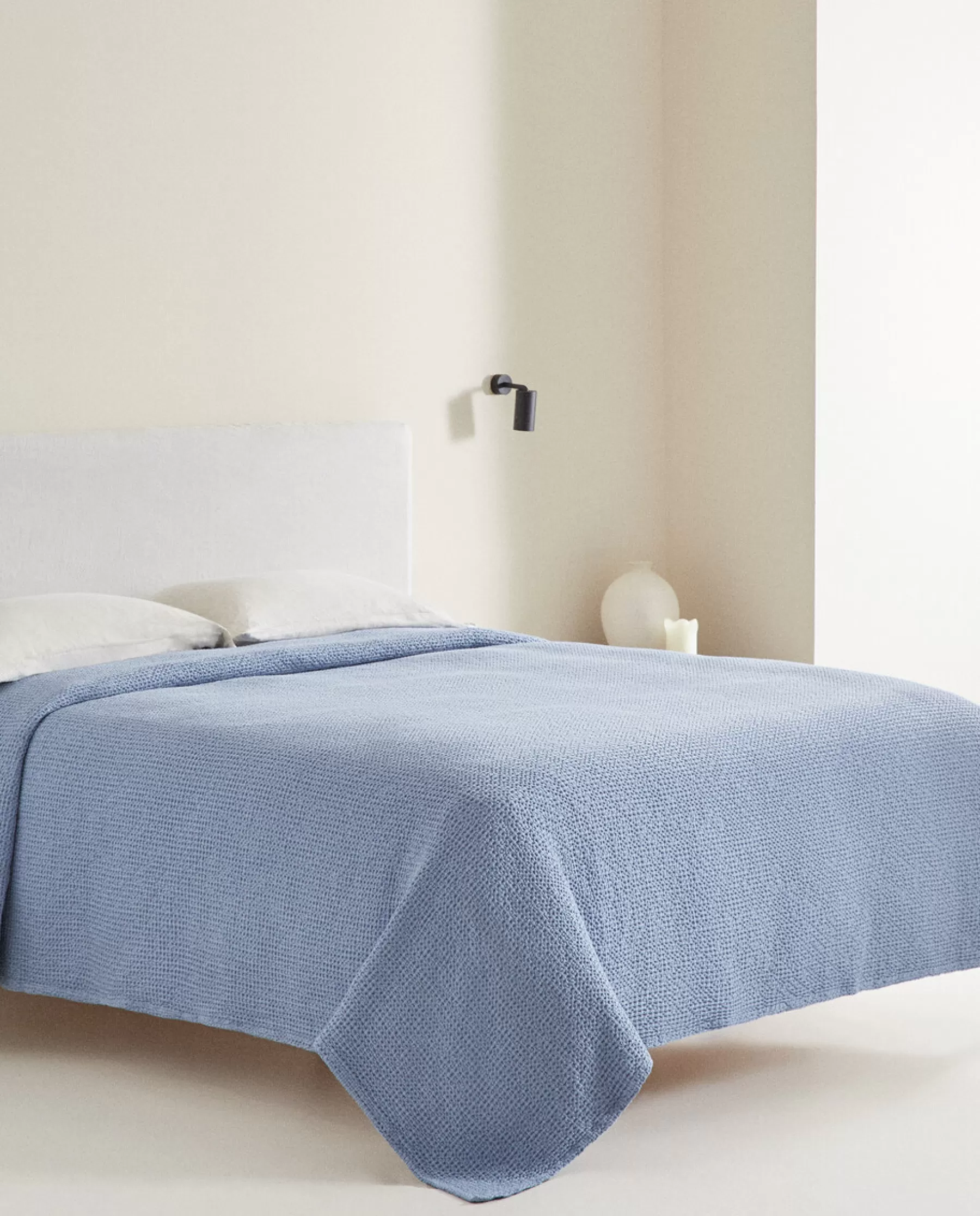 ZARA Home Waffle Knit Bedspread | Bedspreads