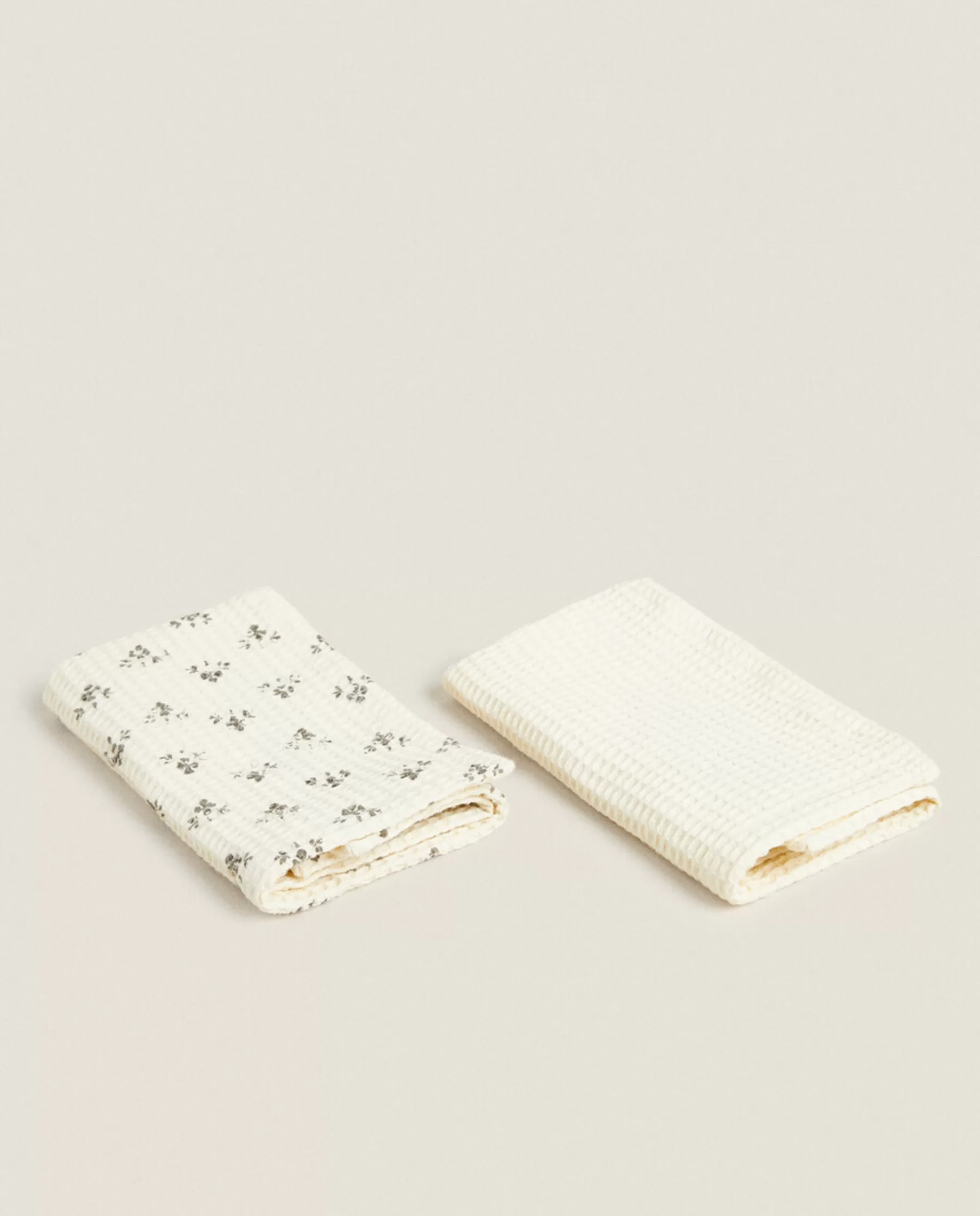 ZARA Home Waffle Multipurpose Kitchen Towel (Pack Of 2) | Cleaning