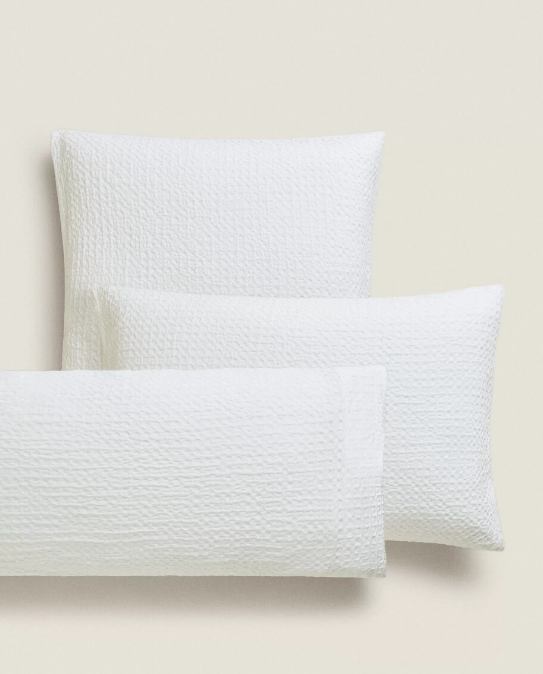 ZARA Home Waffle-Knit Pillowcase | Pillowcases