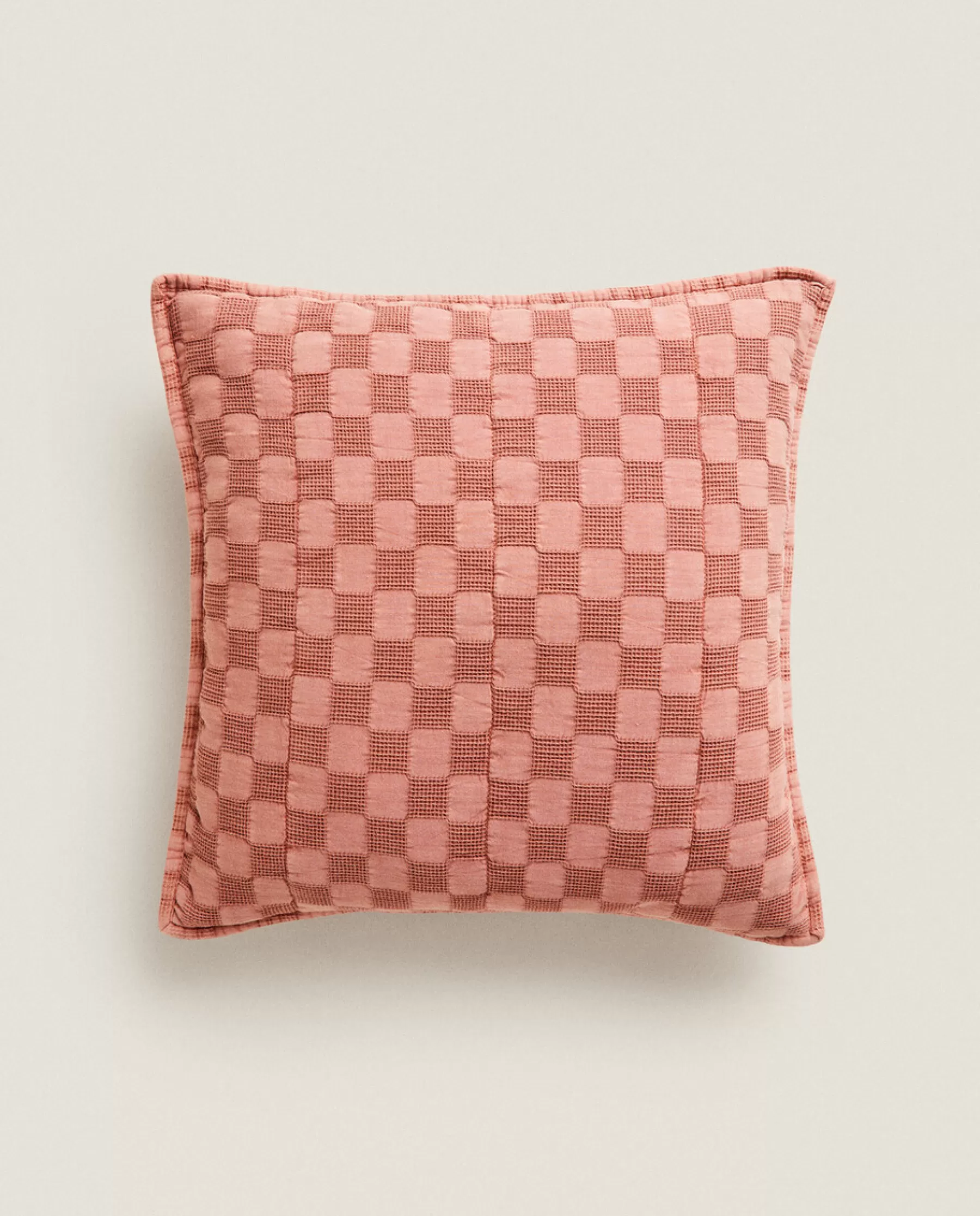 ZARA Home Waffle-Knit Throw Pillow Cover | Throw Pillows